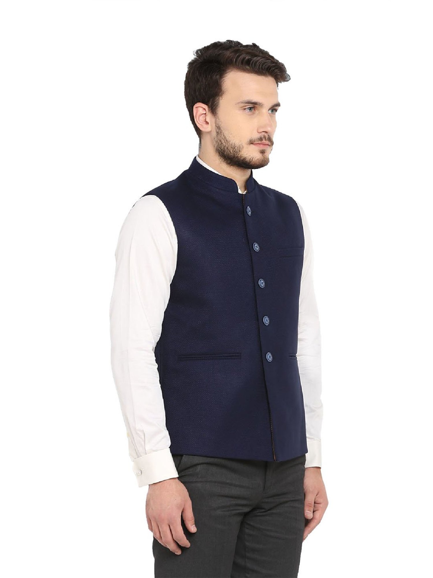 raymond waistcoat online shopping