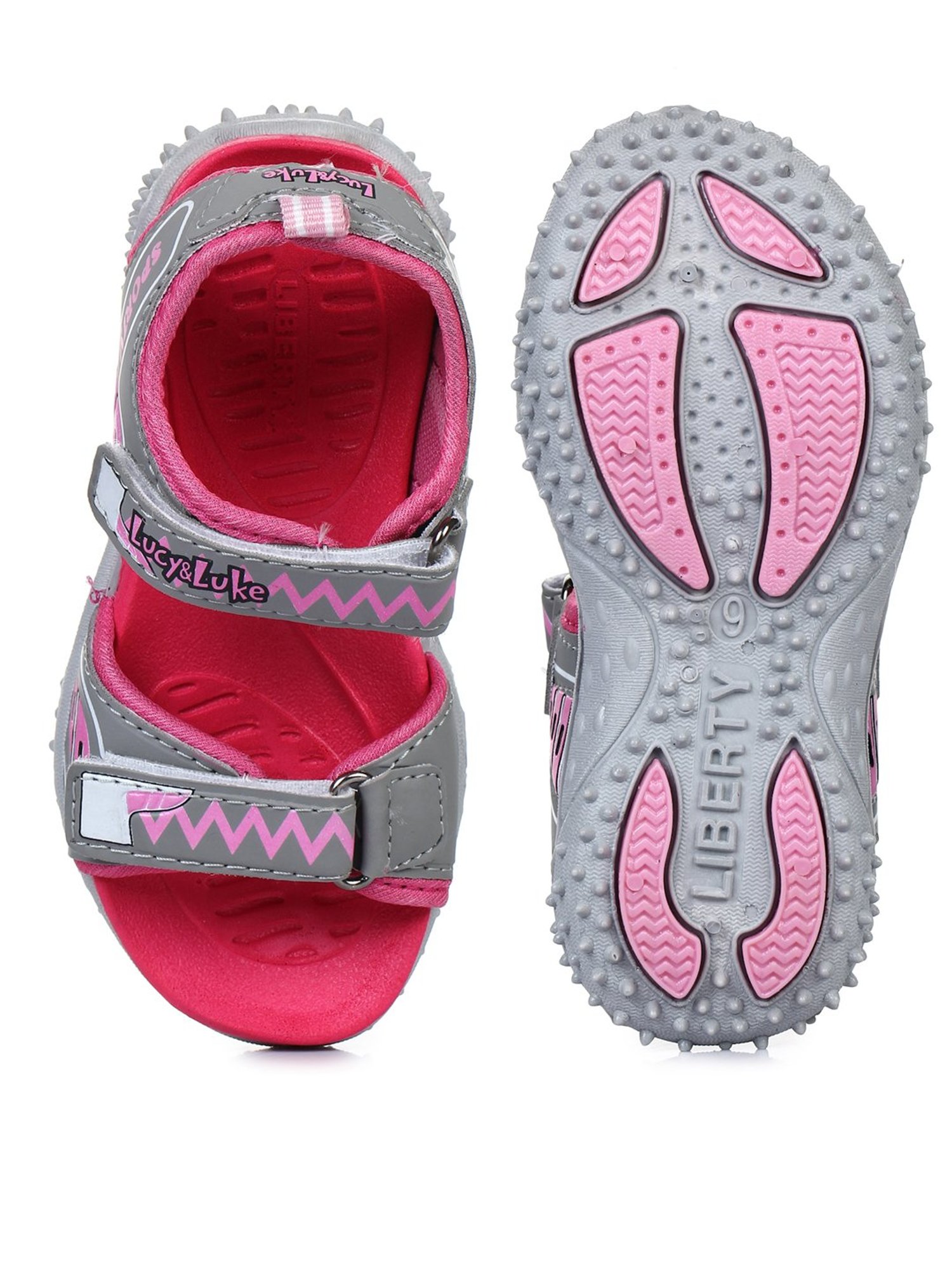 Buy Lucy&Luke By Liberty RICKY-7_RED Casual Sandals For Kids Online at Best  Prices in India - JioMart.