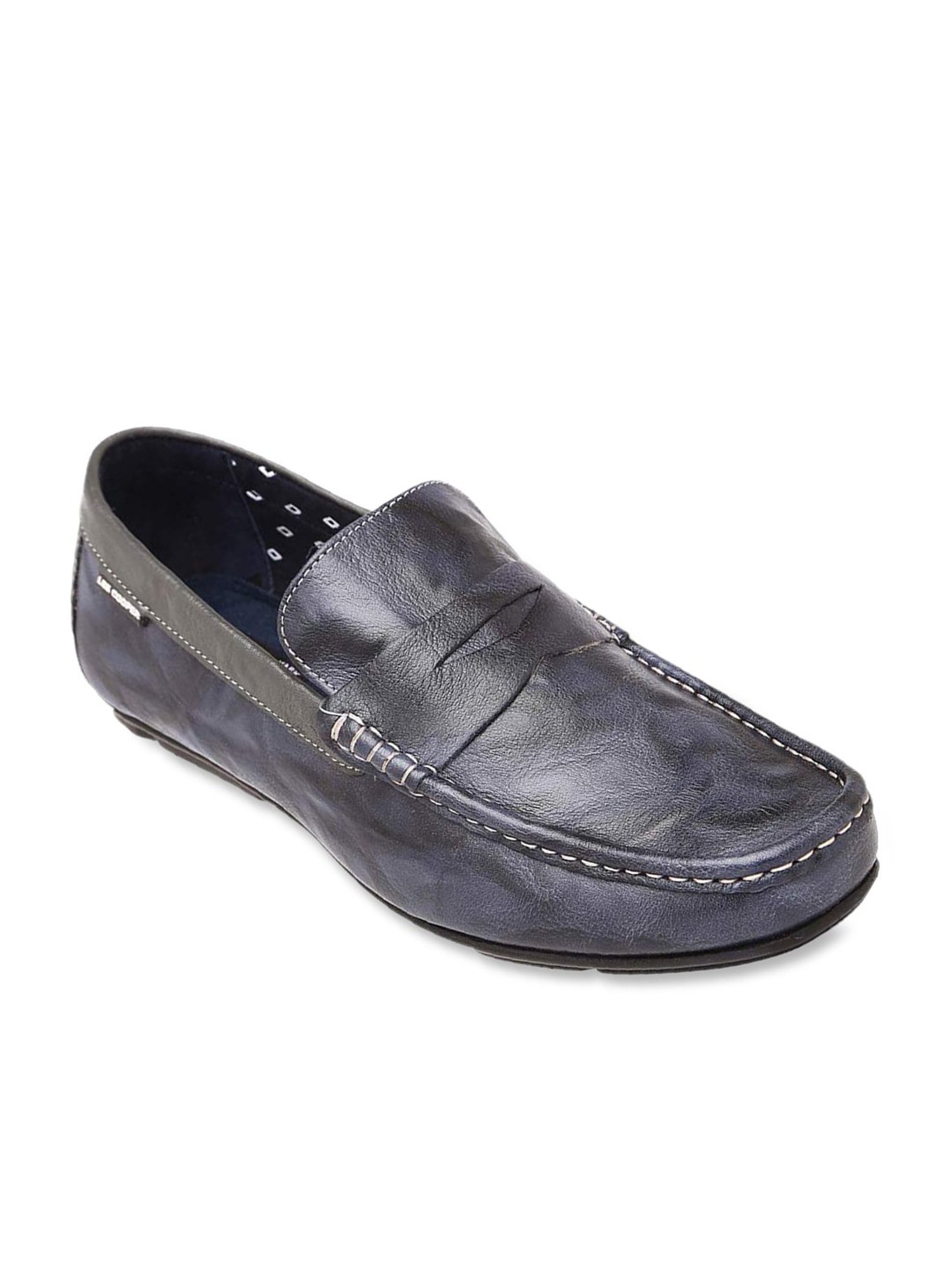 lee cooper leather loafers