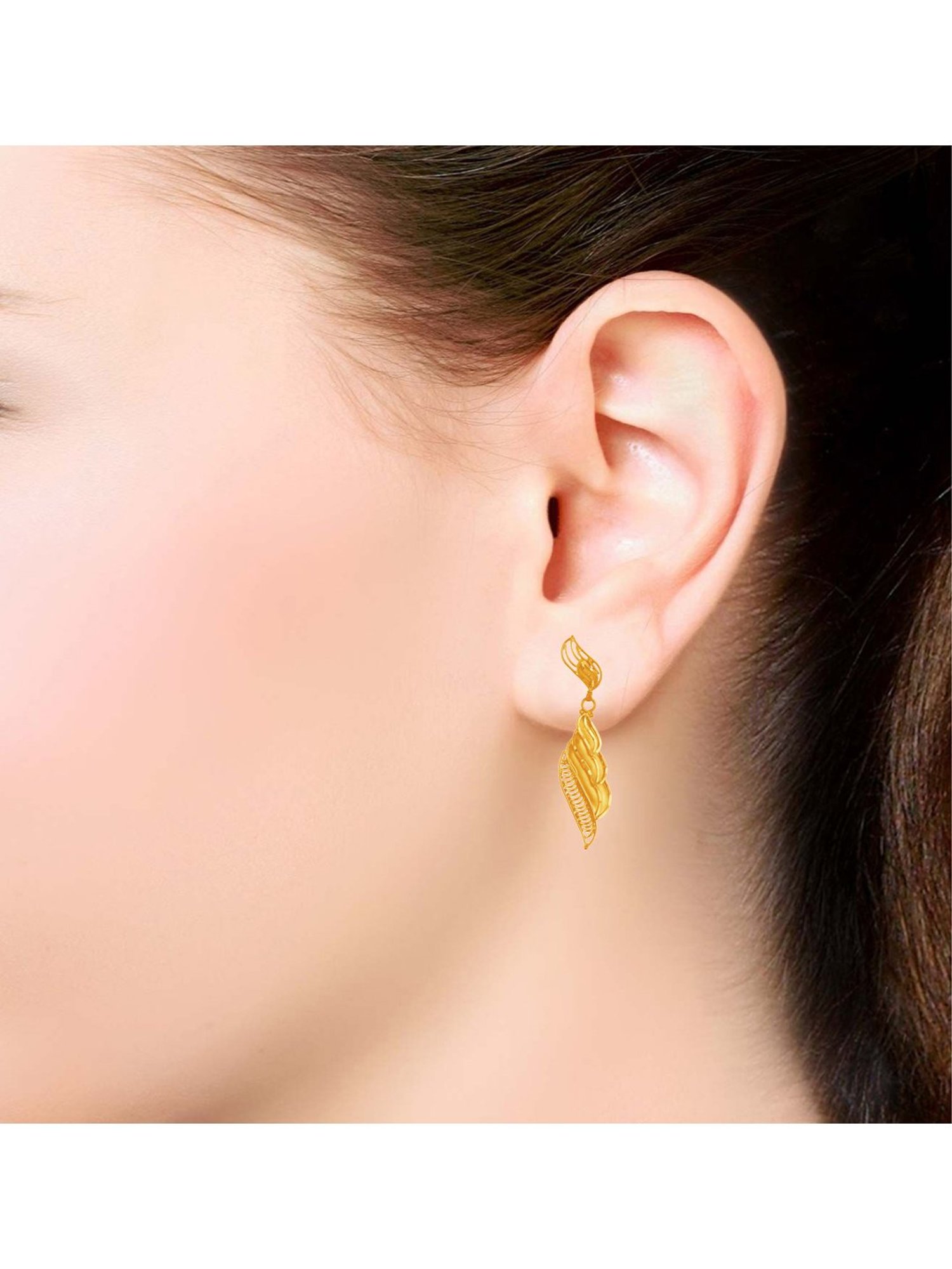 Tata gold plus deals earrings collection