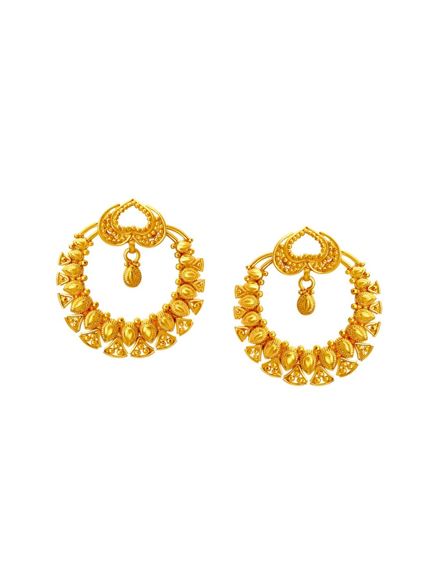 Tanishq Bali Hoop Earrings in Latur - Dealers, Manufacturers & Suppliers -  Justdial