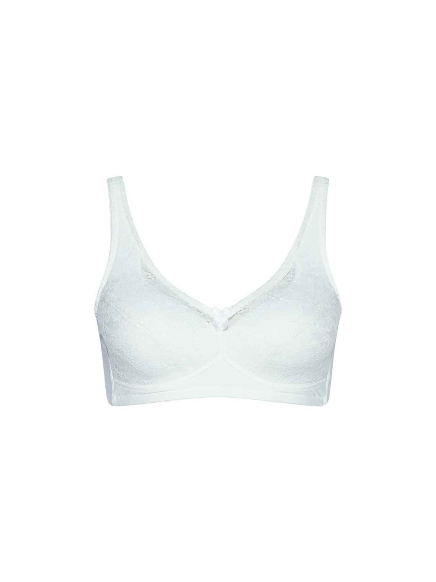 Buy Wunderlove by Westside White Padded Comfort Lace Bra for Women