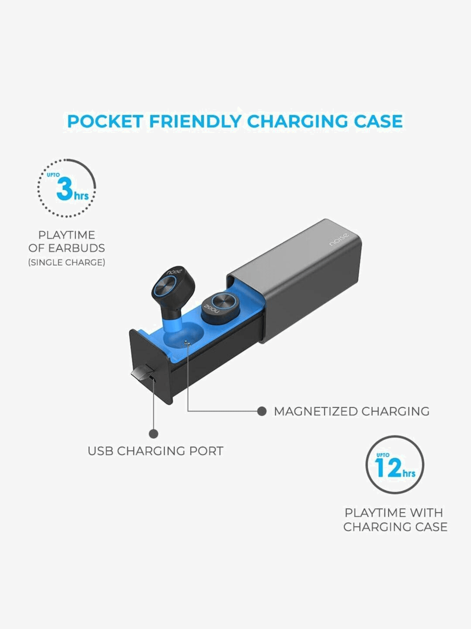 noise shots charging case