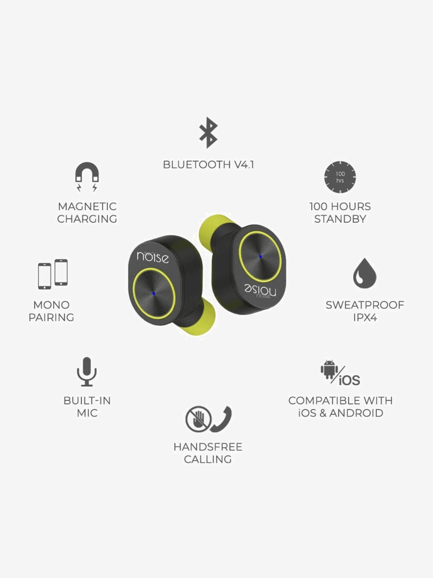 Noise shots sport true wireless online earphones