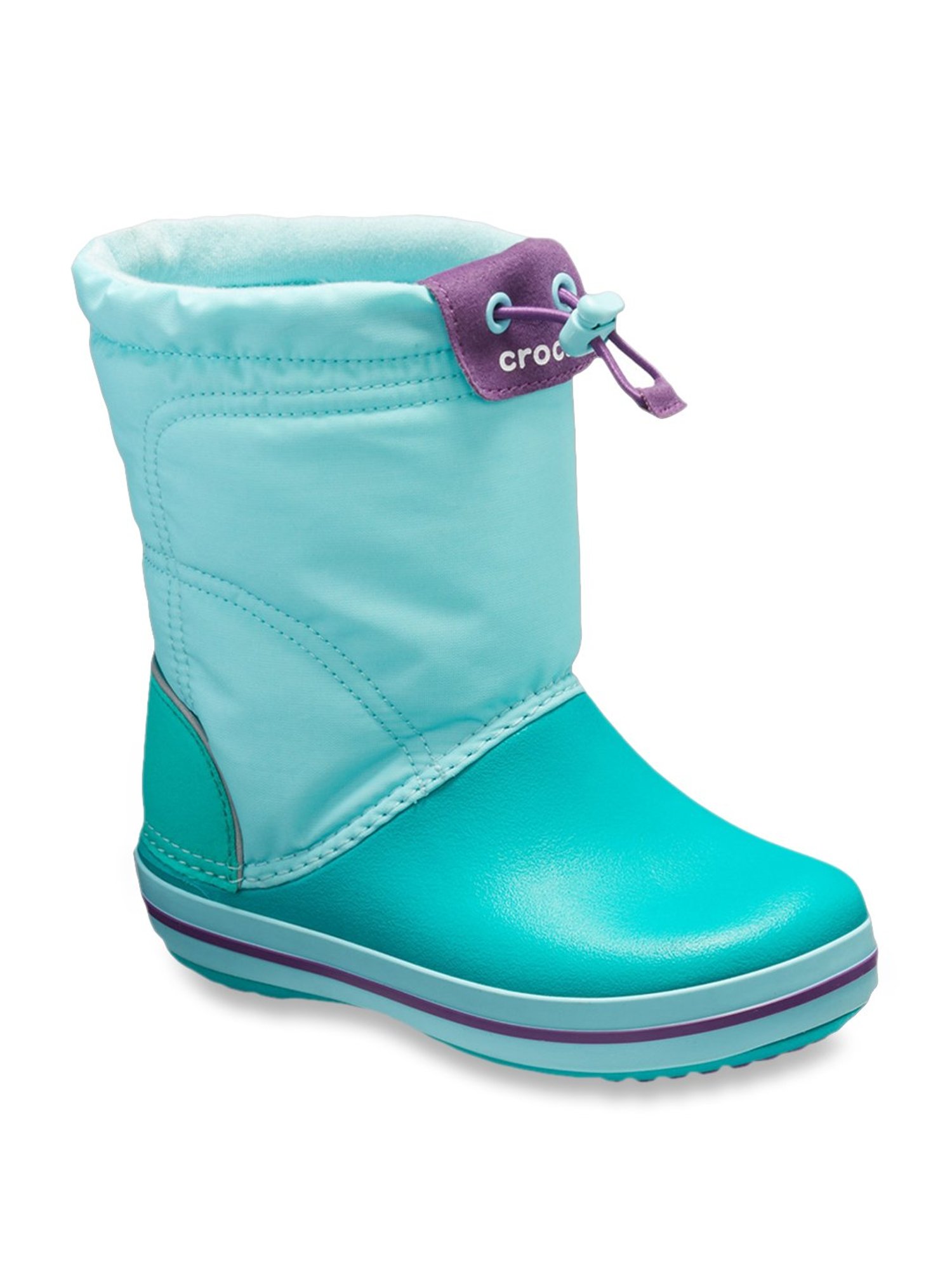 teal snow boots