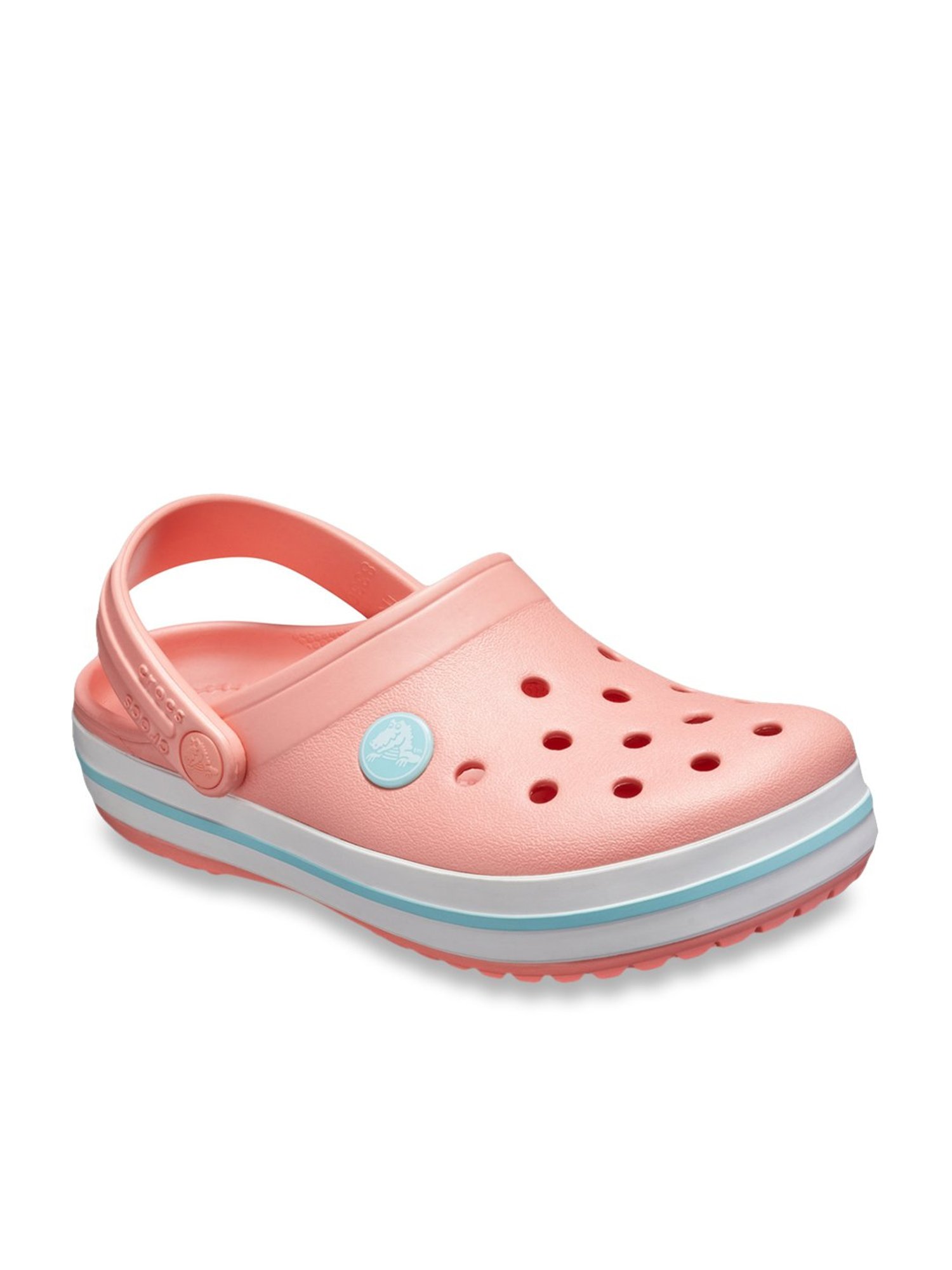 crocs melon pink