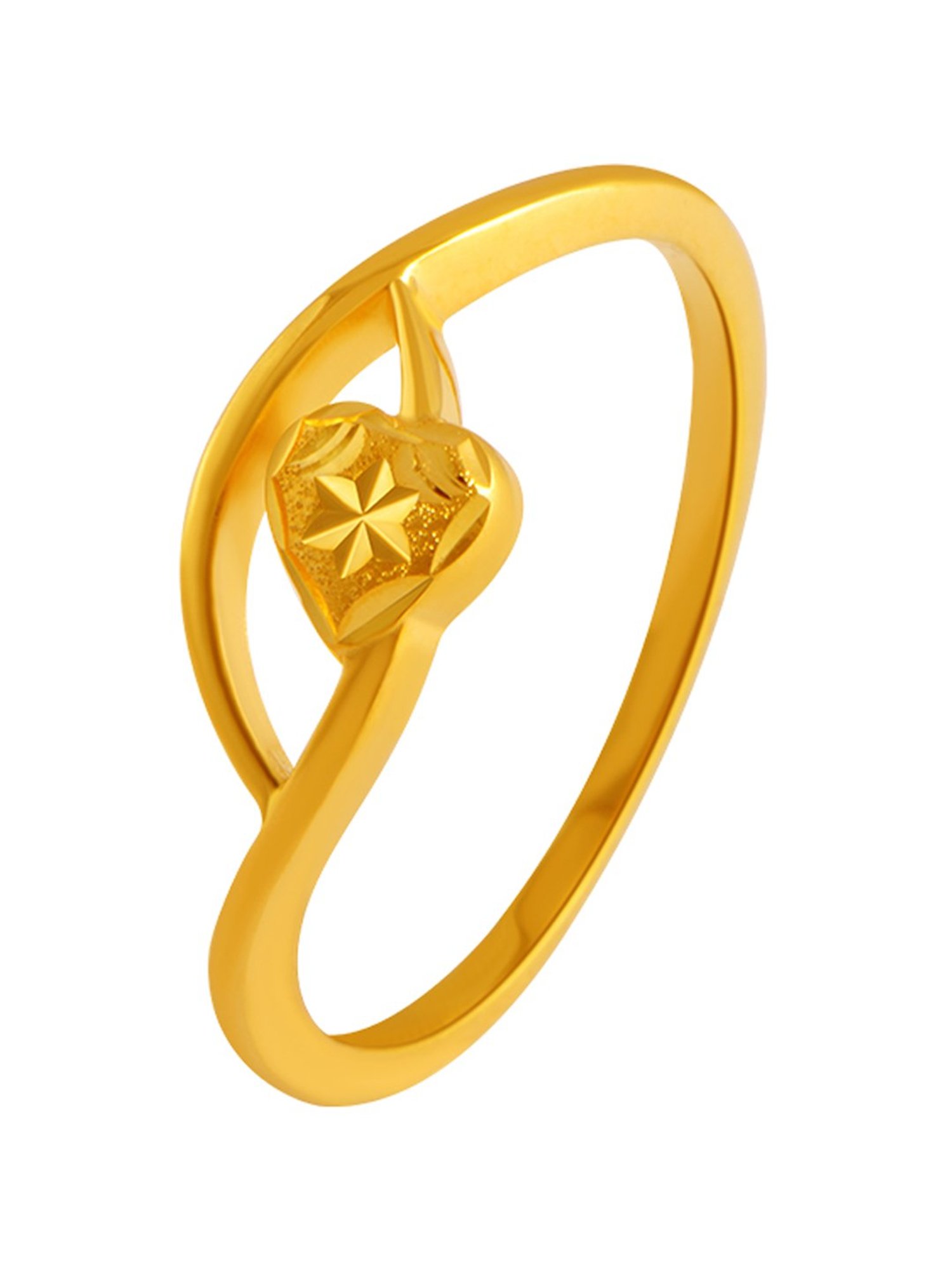Decorative Floral Jali 22K Gold Ring – Andaaz Jewelers