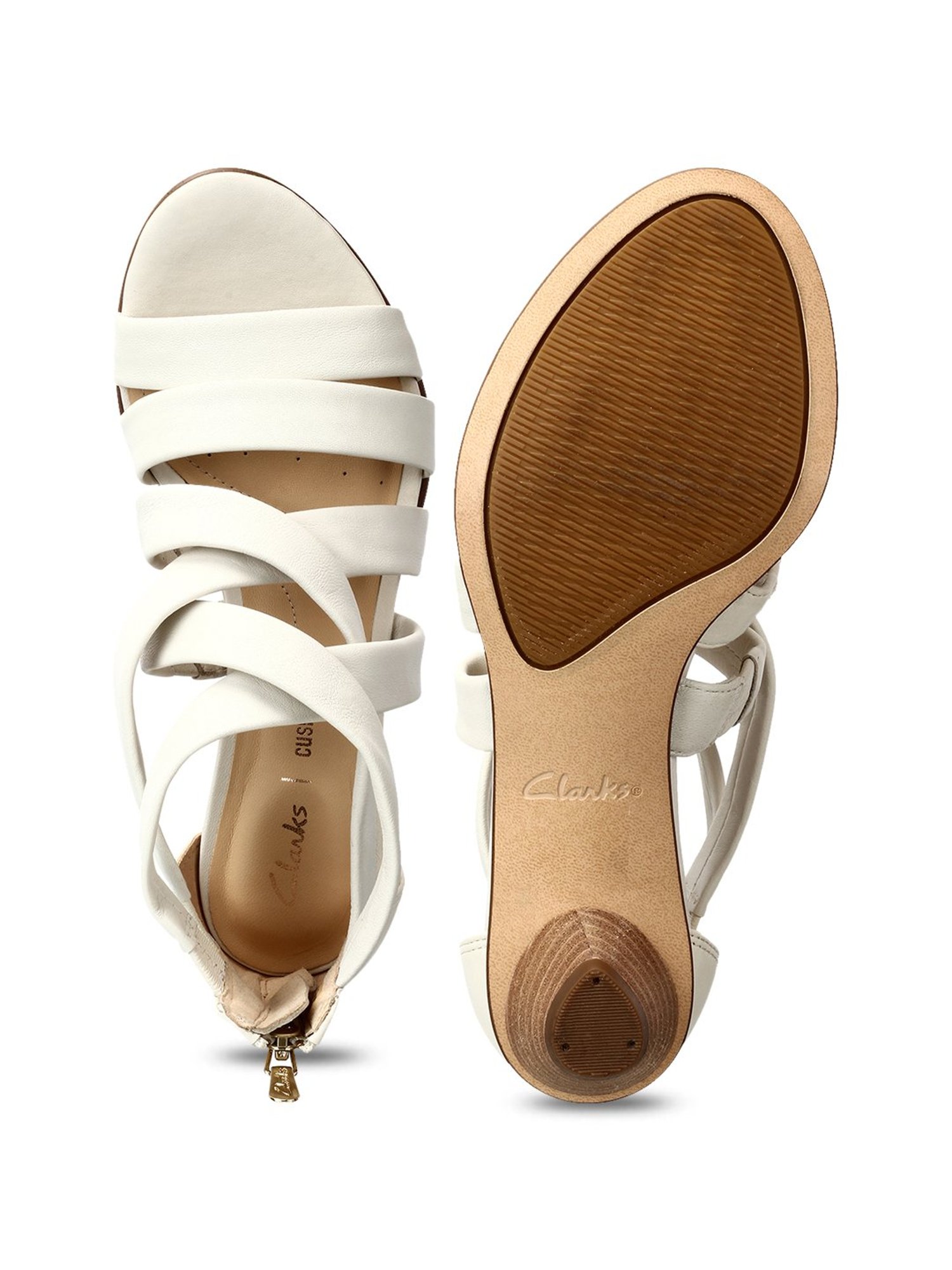 clarks mena silk white