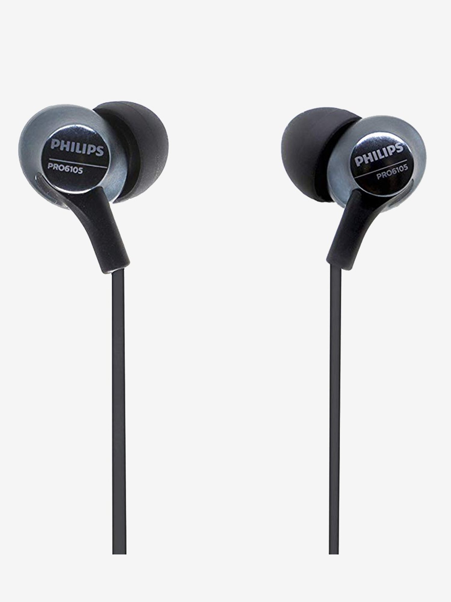 philips earphone with mic pro6105bk