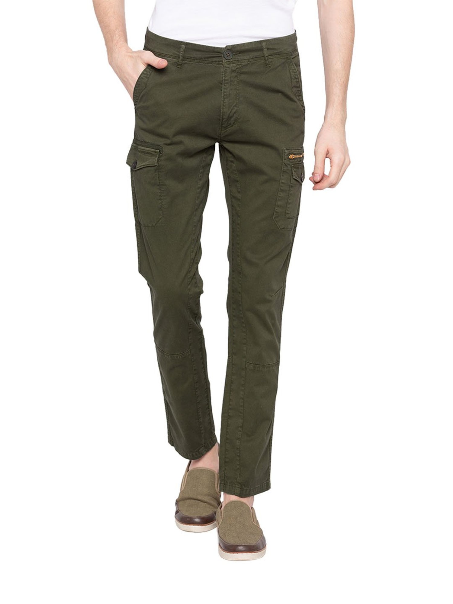 Buy Cargo Pants Olive Green  My NOMAD