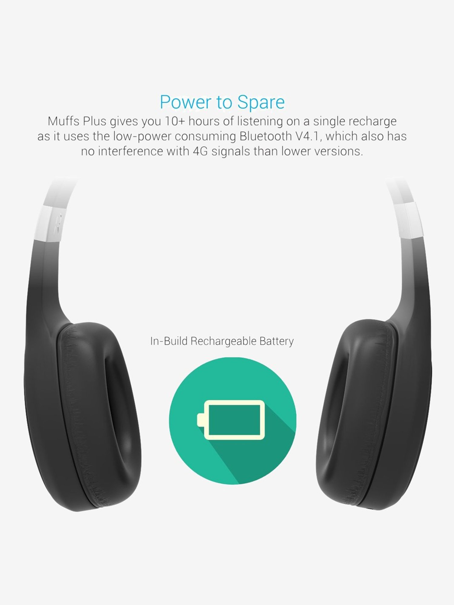 Buy Portronics Muffs Plus On The Ear 