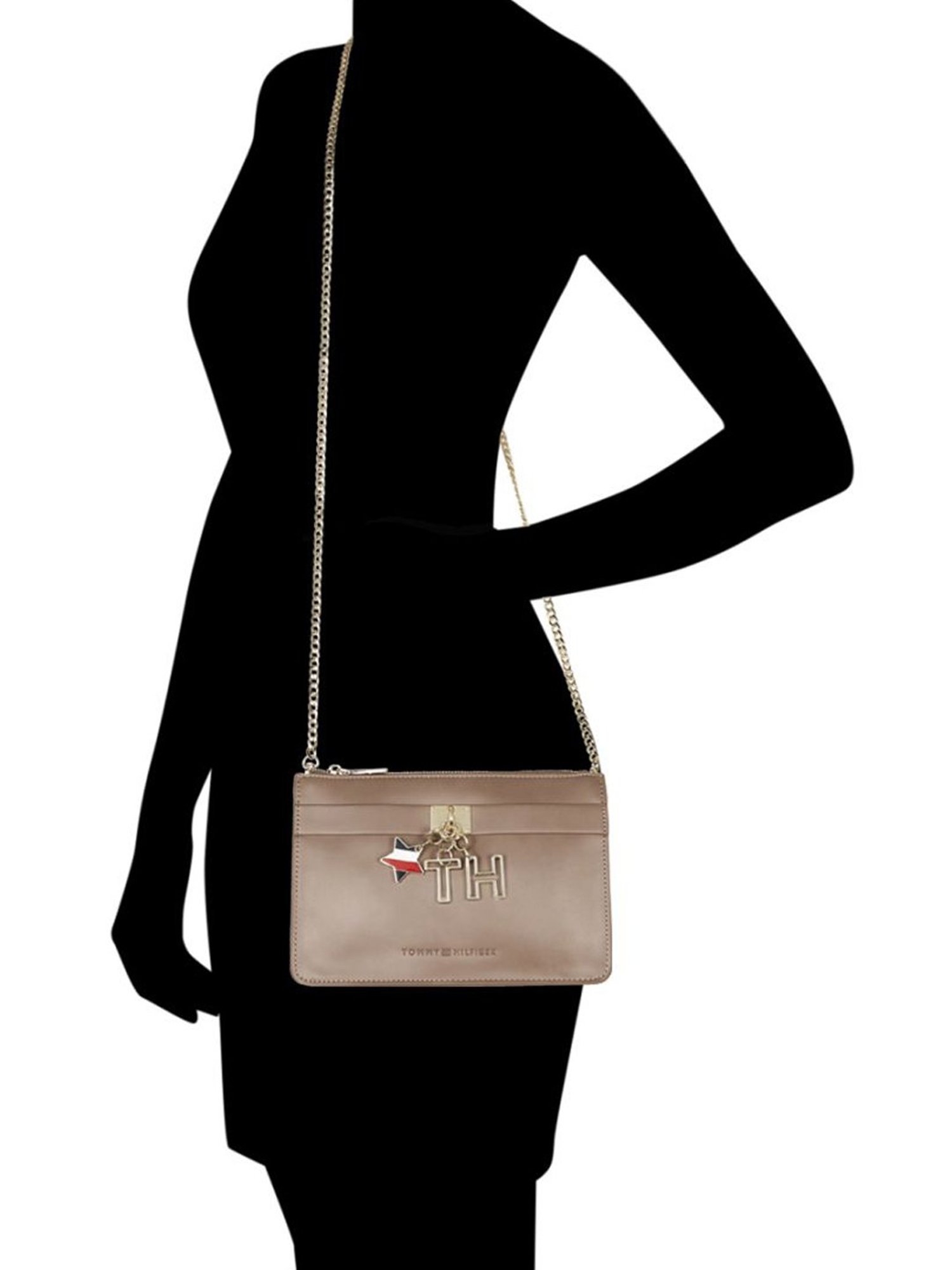 Buy Tommy Hilfiger Maira Brown Sling Handbag For Women At Best Price @ Tata CLiQ