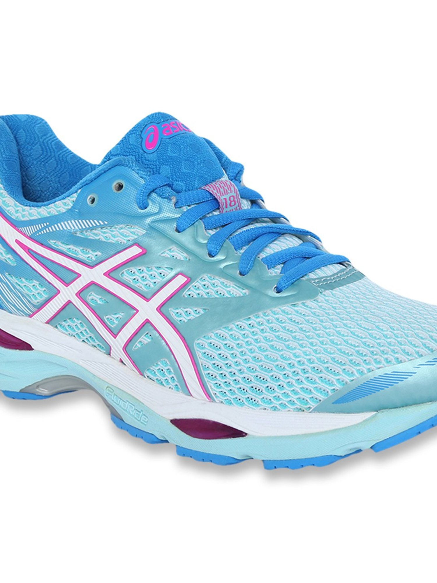 Verter darse cuenta artículo Buy Asics Gel Cumulus 18 Aqua Splash Running Shoes for Women at Best Price  @ Tata CLiQ
