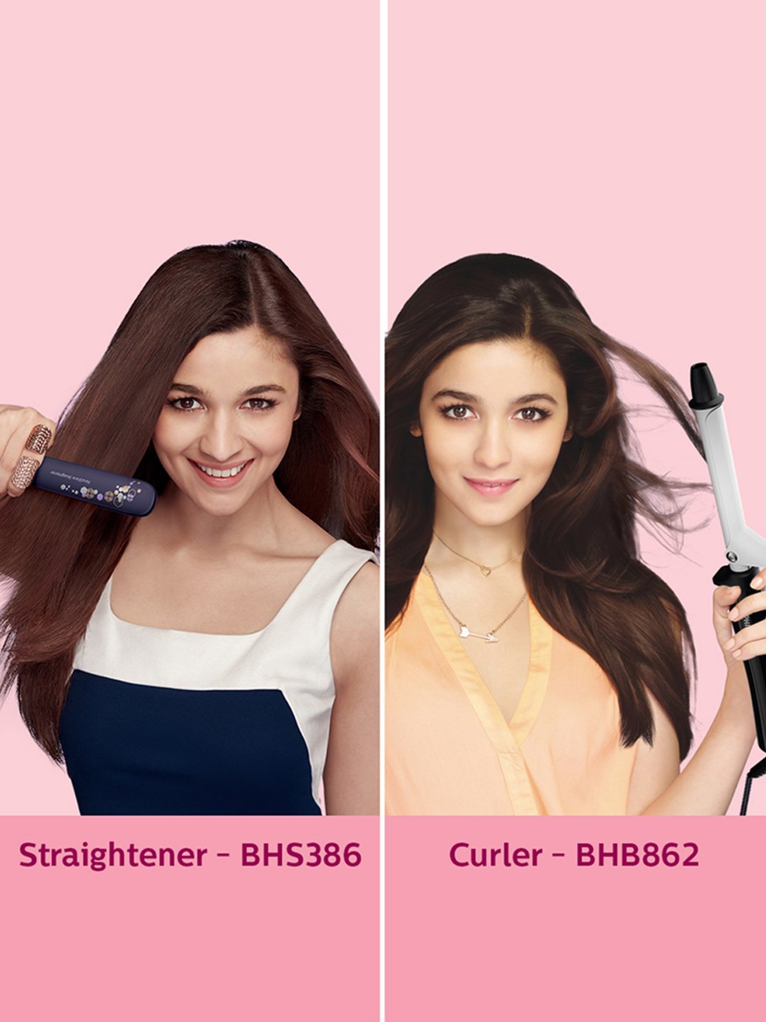 Buy Philips BHS386/BHB862 Hair Straightener and Styler Combo Pack Online At  Best Price @ Tata CLiQ