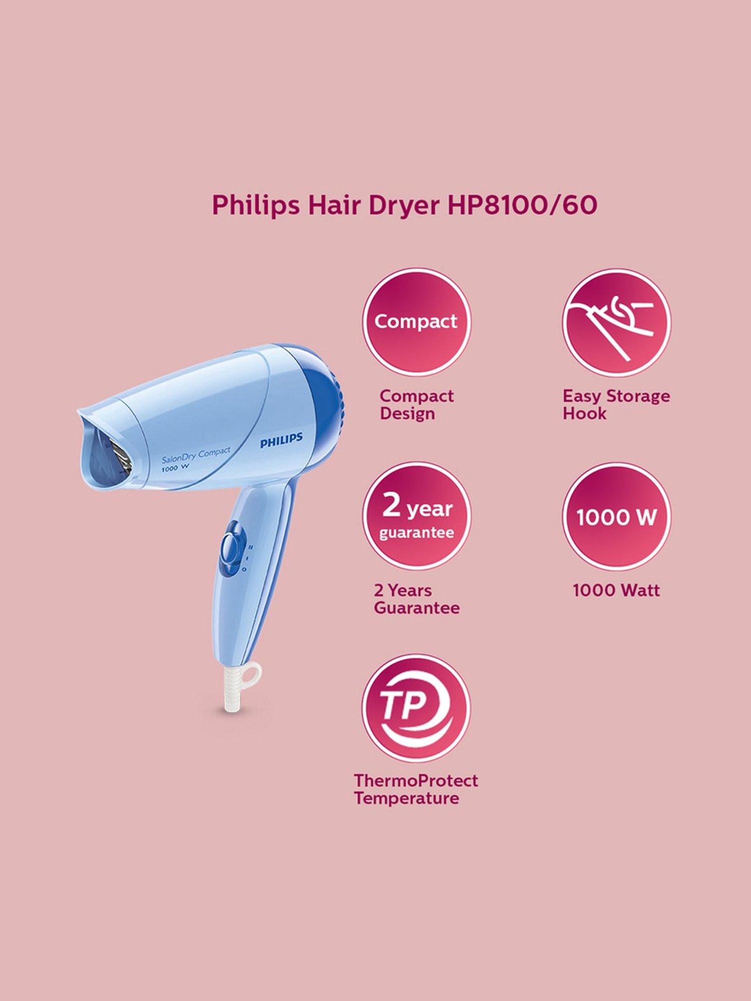 Philips Dryer HP810006