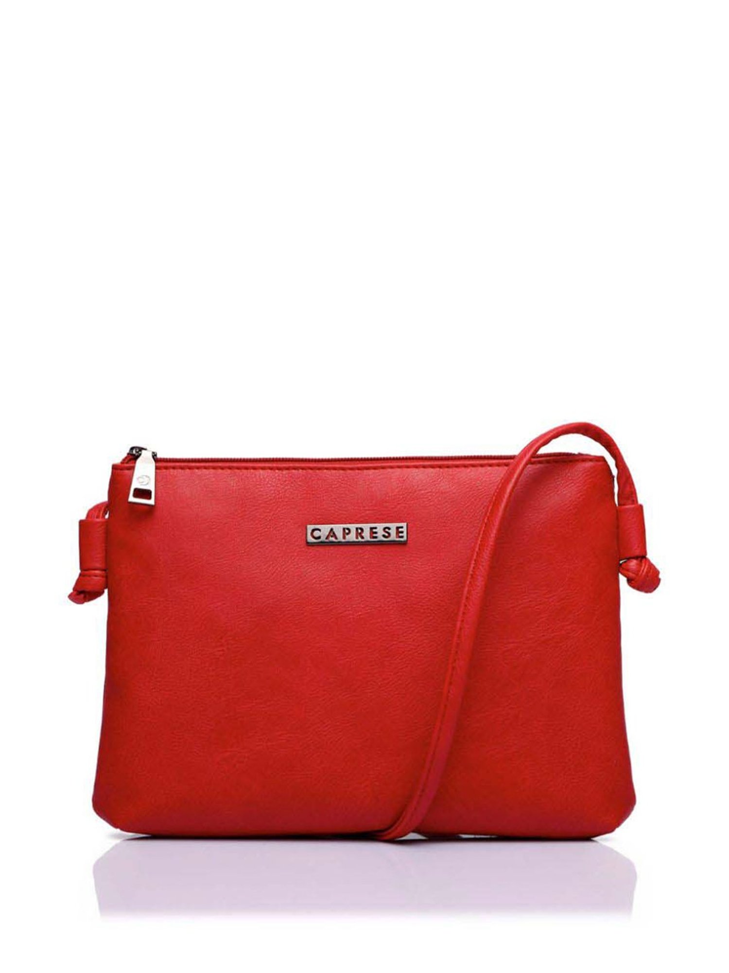 caprese red sling bag