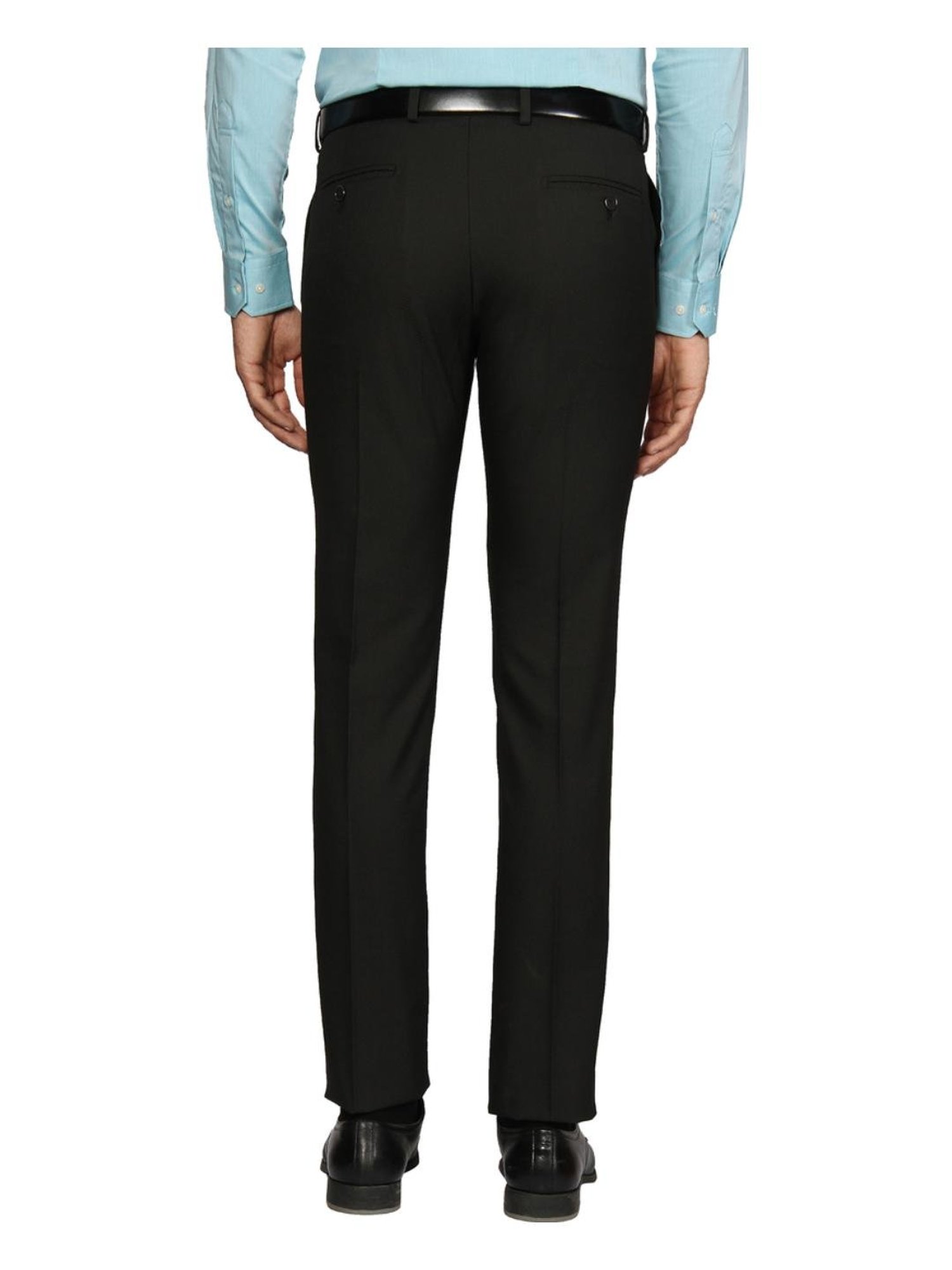 Stripe Formal Trousers In Charcoal B91 Kenner