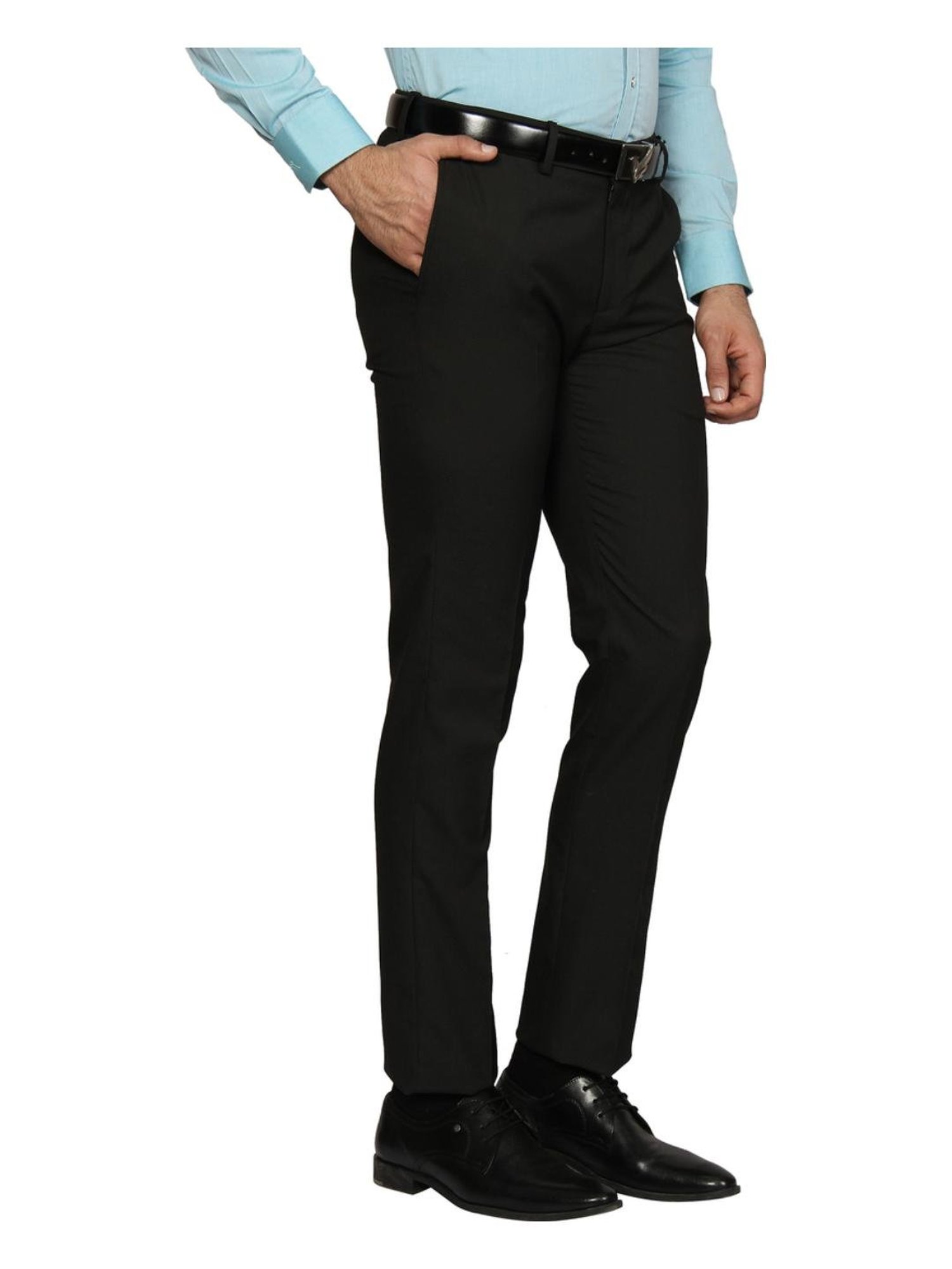 Blackberrys Formal Trousers  Buy Blackberrys Sodrick Formal Structure  Trousers In Beige B95 Fit Online  Nykaa Fashion