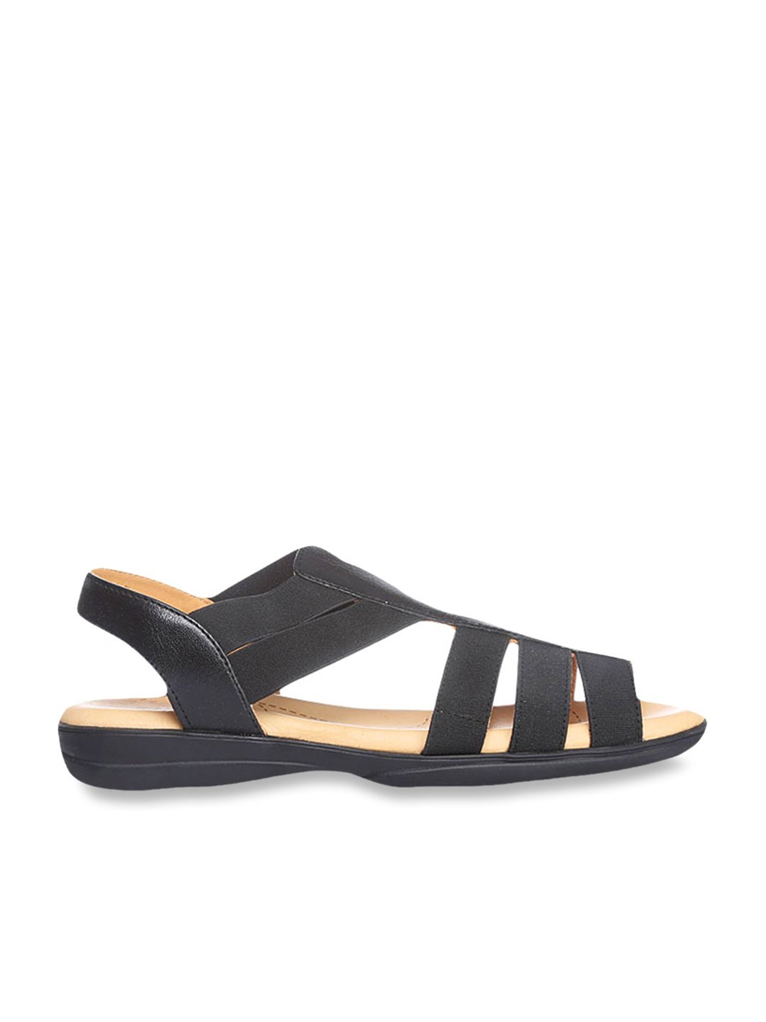 Barak | Black Leather Closed Toe Sandal – Jerusalem Sandals