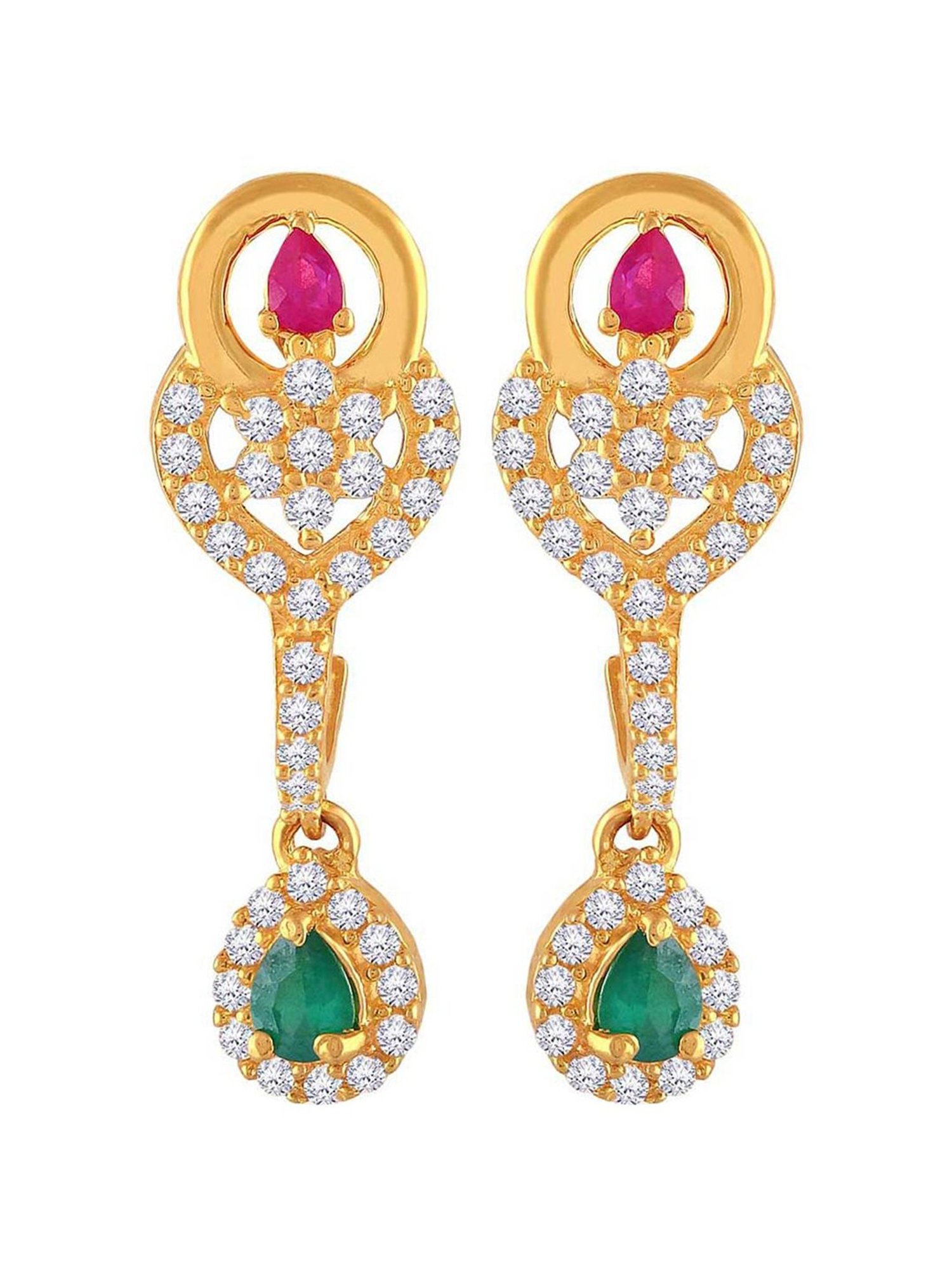 Buy Malabar Gold Earring USER010527 for Women Online | Malabar Gold &  Diamonds