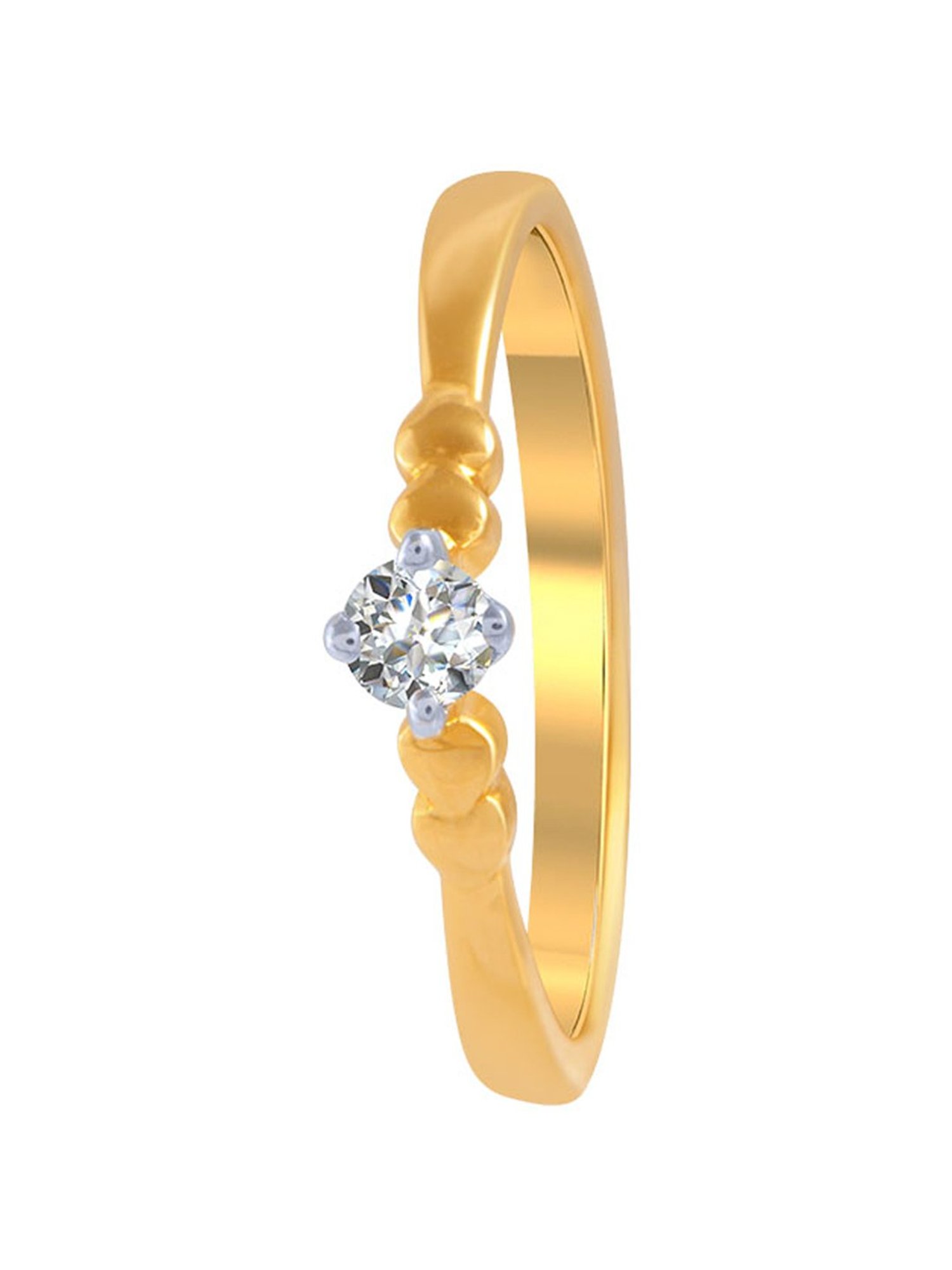 The Fringe Diamond Ring by PC Jeweller