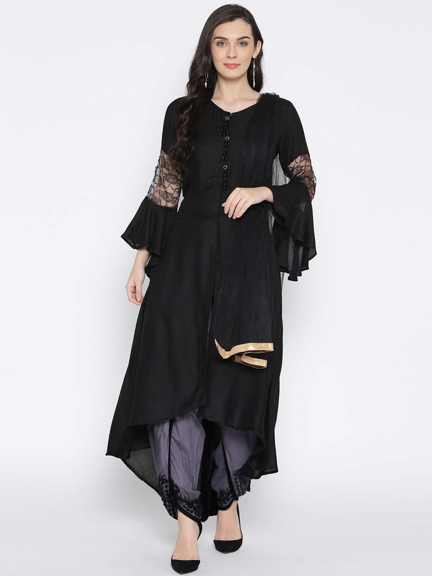 dhoti dress with dupatta