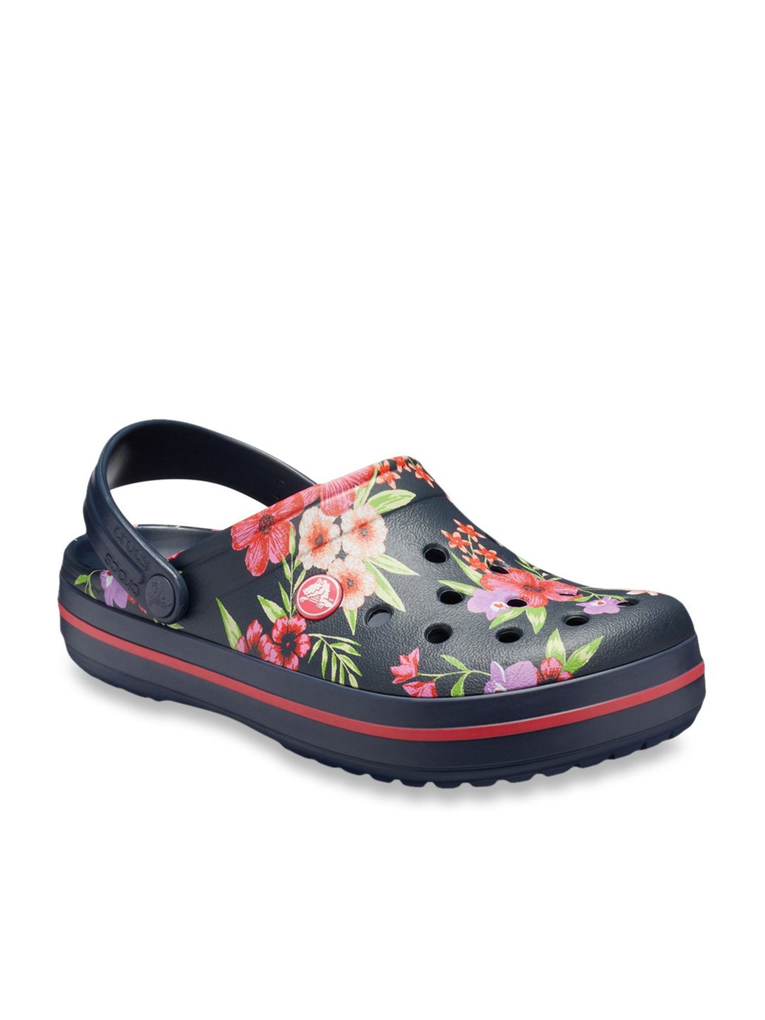 crocs tropical floral