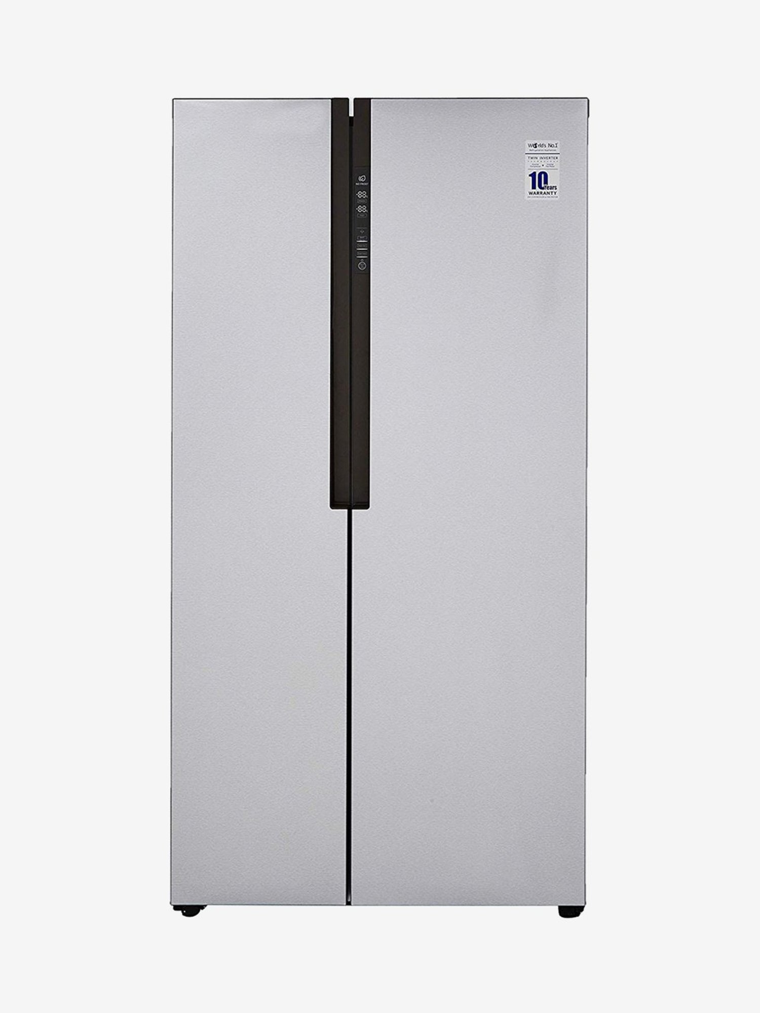 Buy Haier 565l Inverter Frost Free Side By Side Refrigerator Silver Hrf 619ss Online At Best Prices Tata Cliq