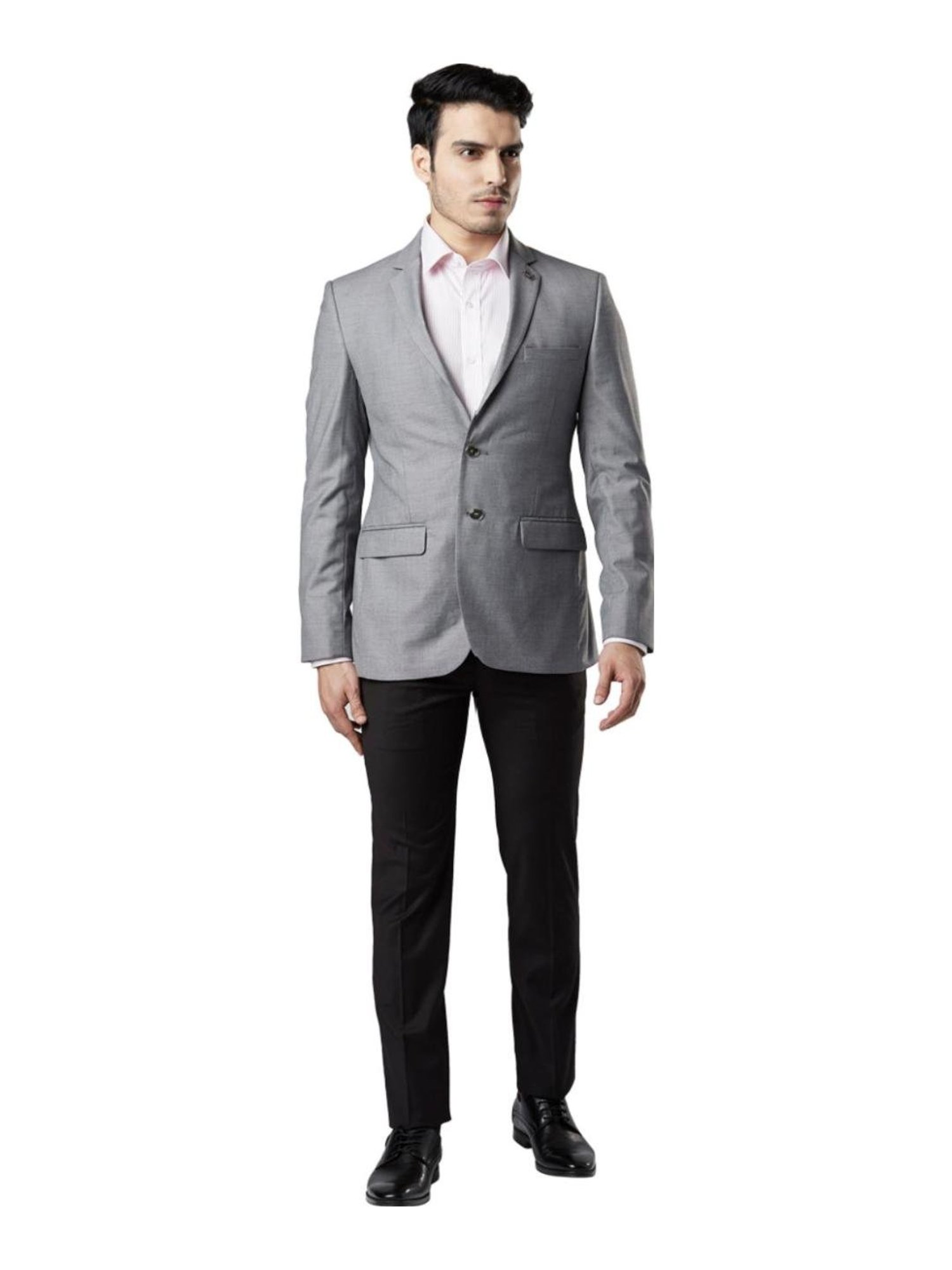 Men Designer Grey Full Sleeve Suit, Cotton at Rs 5500/set in Mumbai