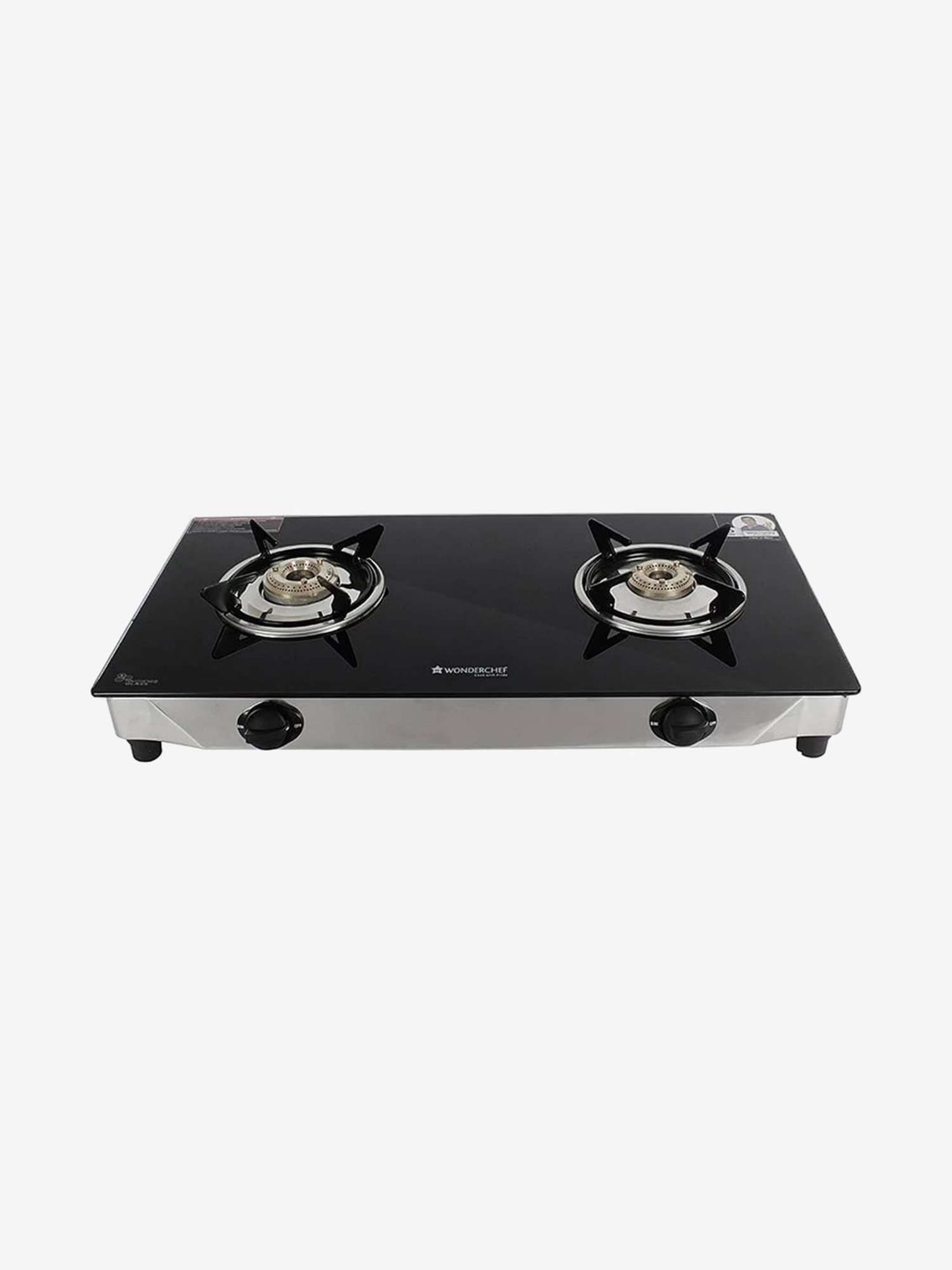 Buy Wonderchef Energy 2 Burner Glass Gas Cooktop Black Online