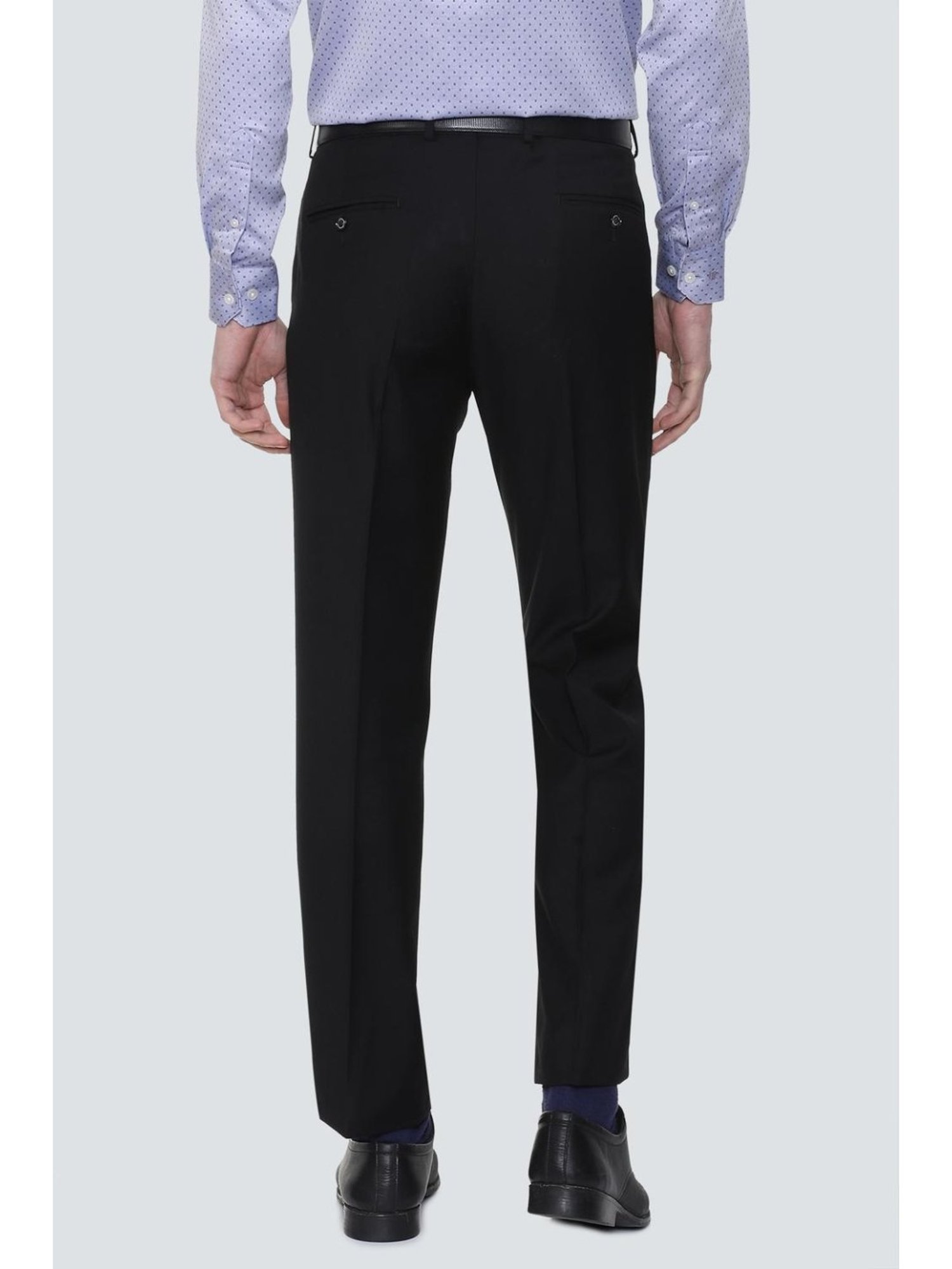 Louis Philippe Black Trousers Buy Louis Philippe Black Trousers Online at  Best Price in India  NykaaMan