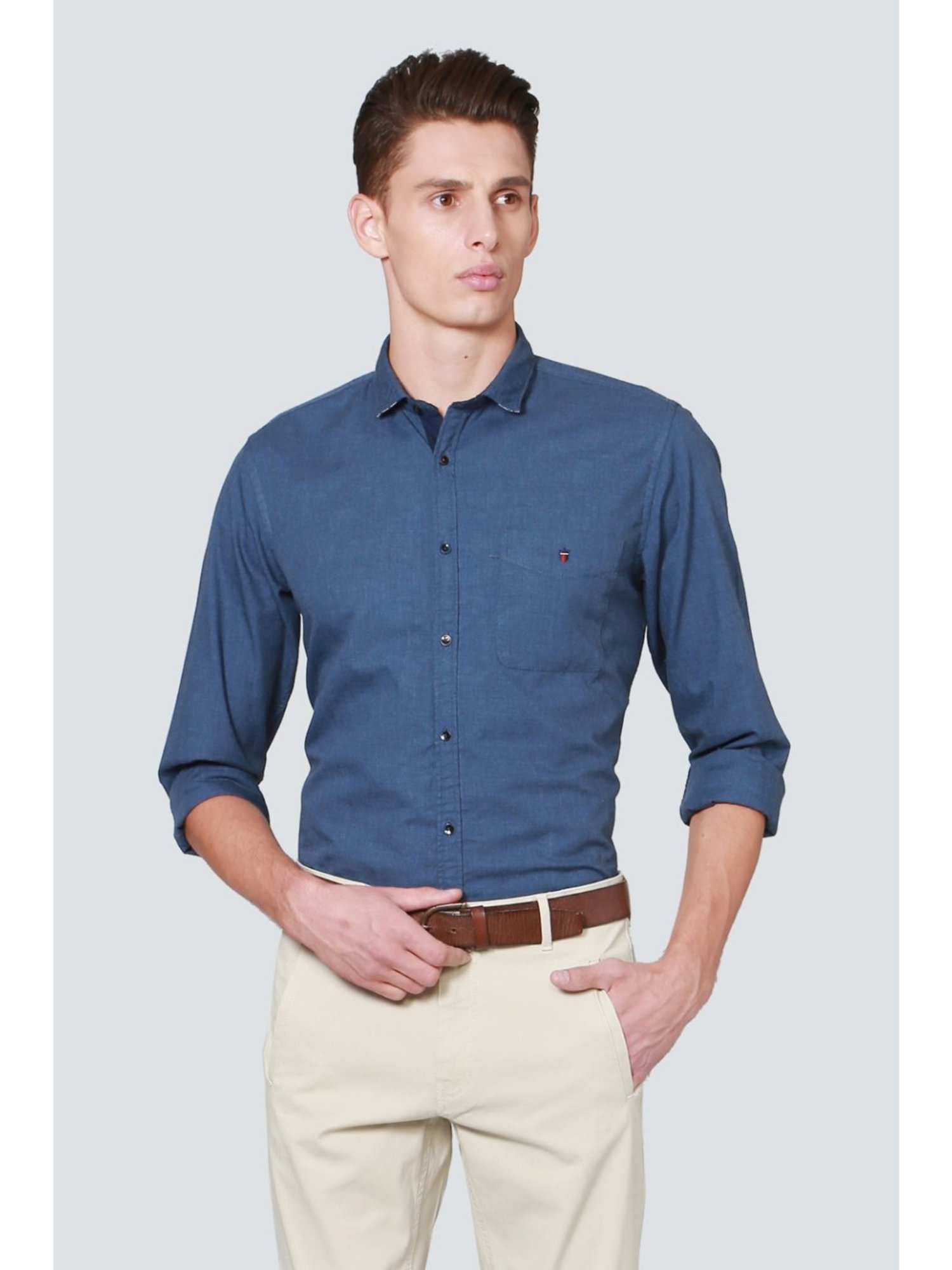 louis philippe slim fit shirts