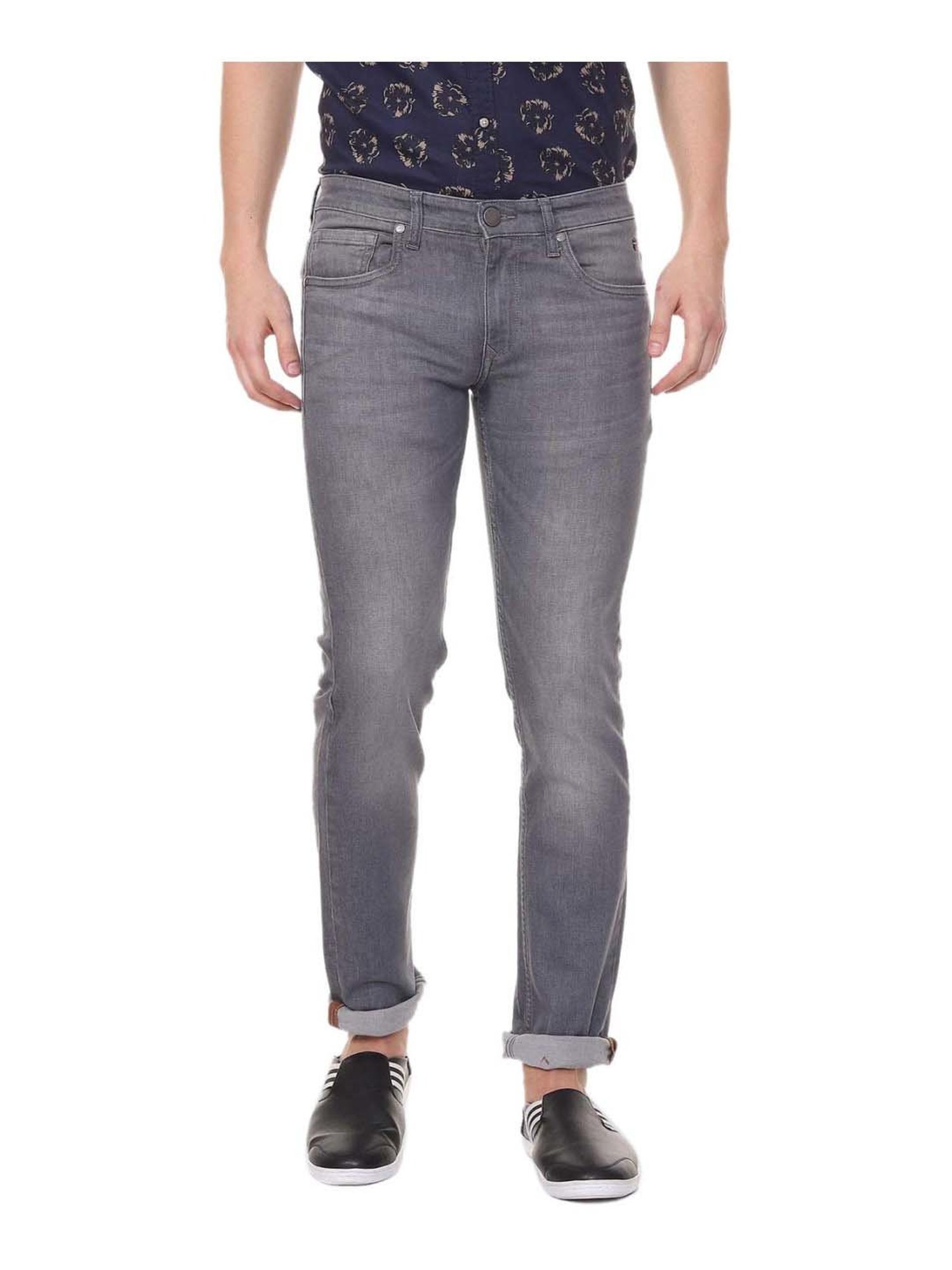 louis philippe cotton jeans