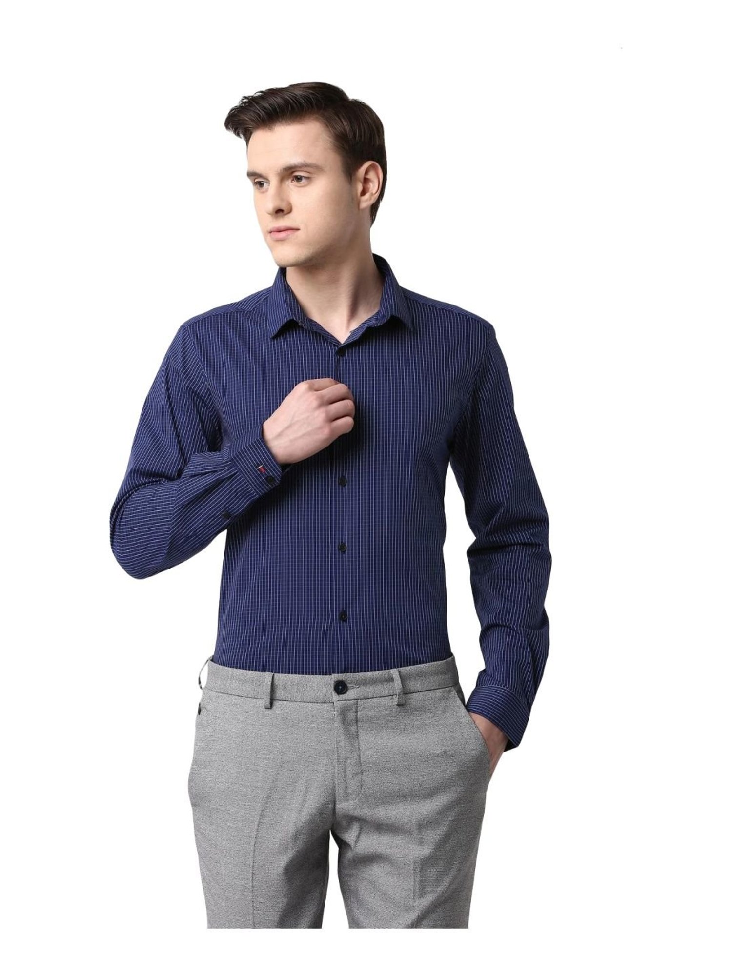 louis philippe slim fit shirts