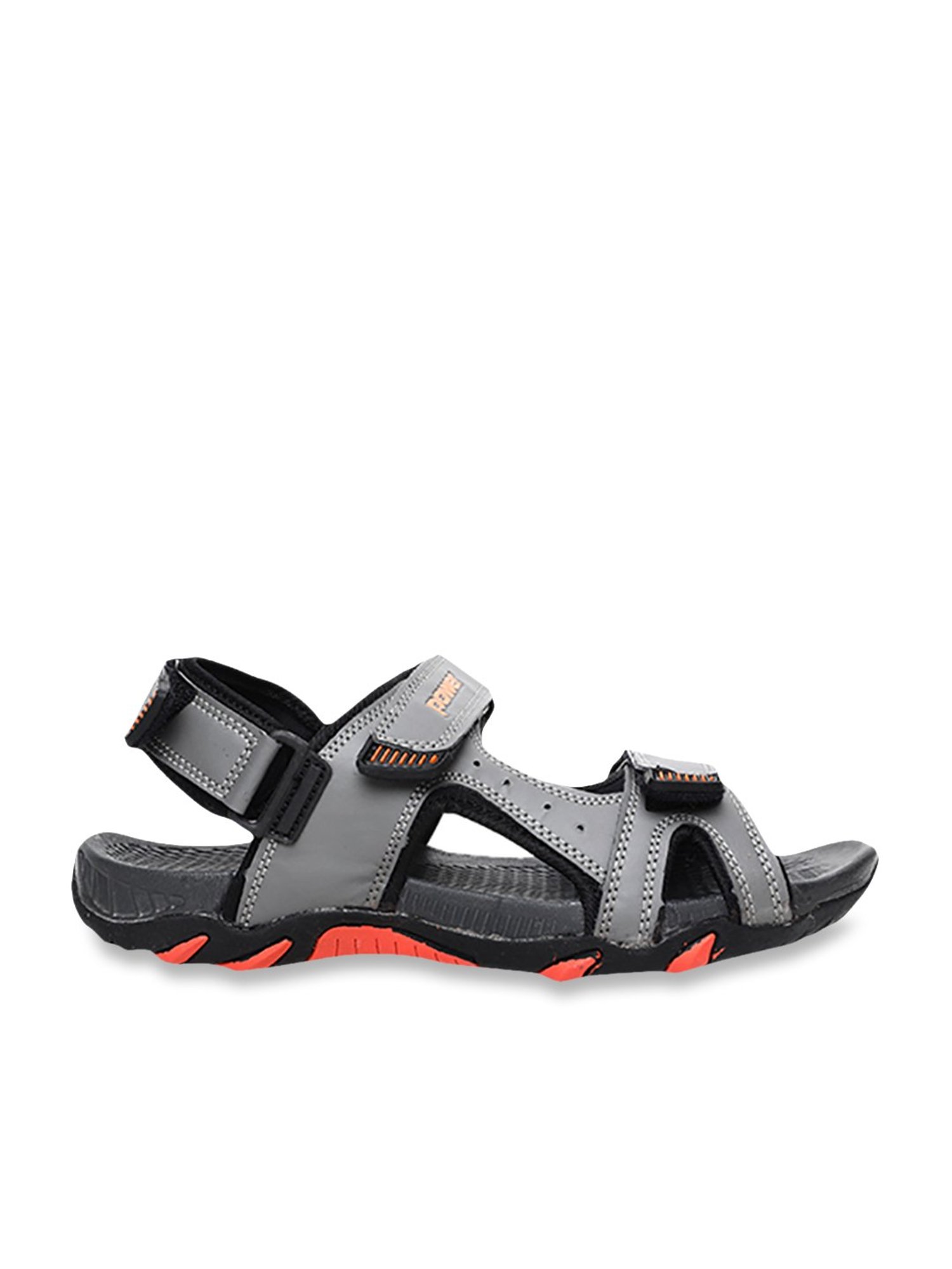POWER KAIDO Men Grey Sports Sandals - Buy POWER KAIDO Men Grey Sports  Sandals Online at Best Price - Shop Online for Footwears in India |  Flipkart.com