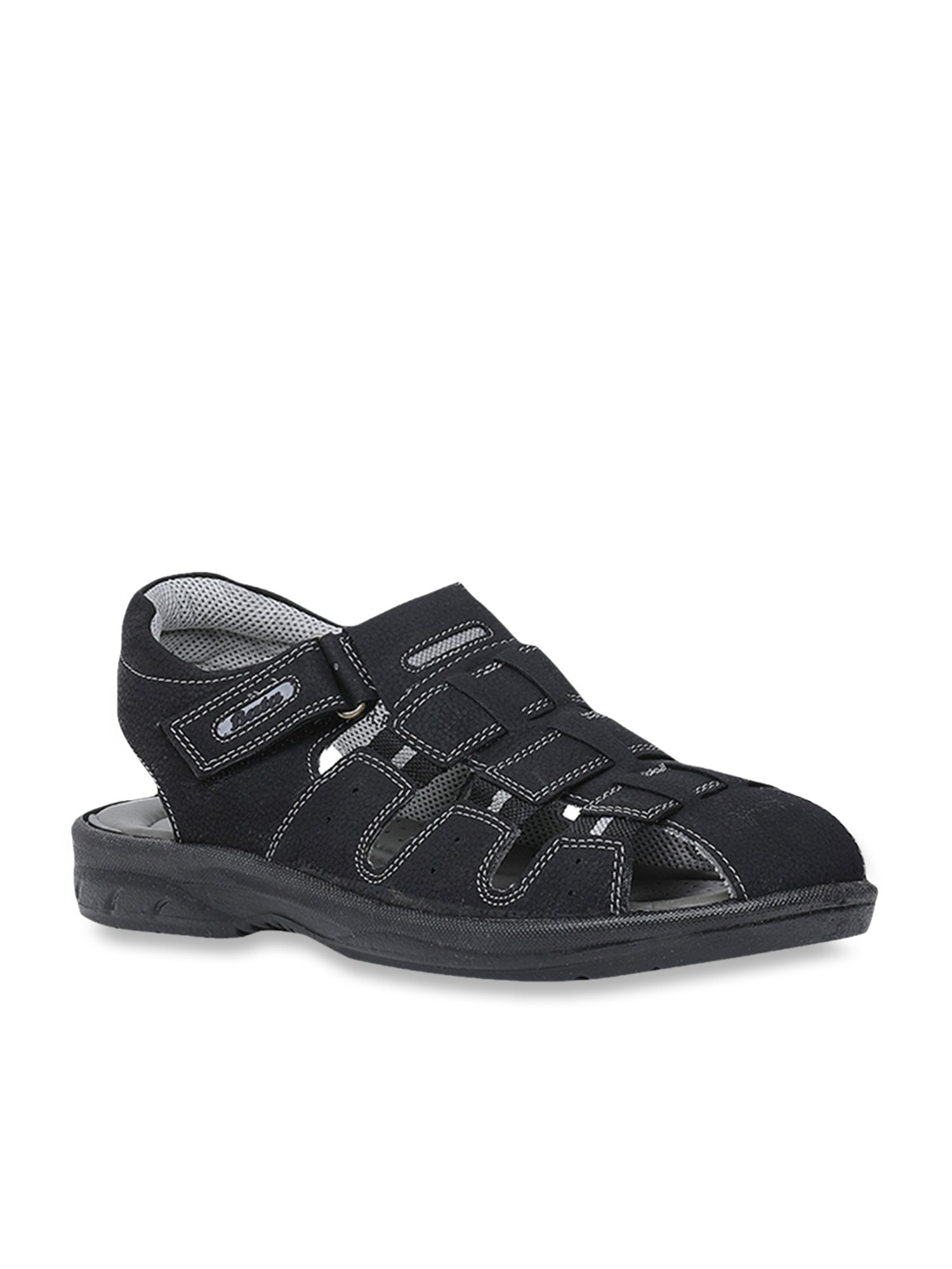 Captooe The black thong sandals-Bata