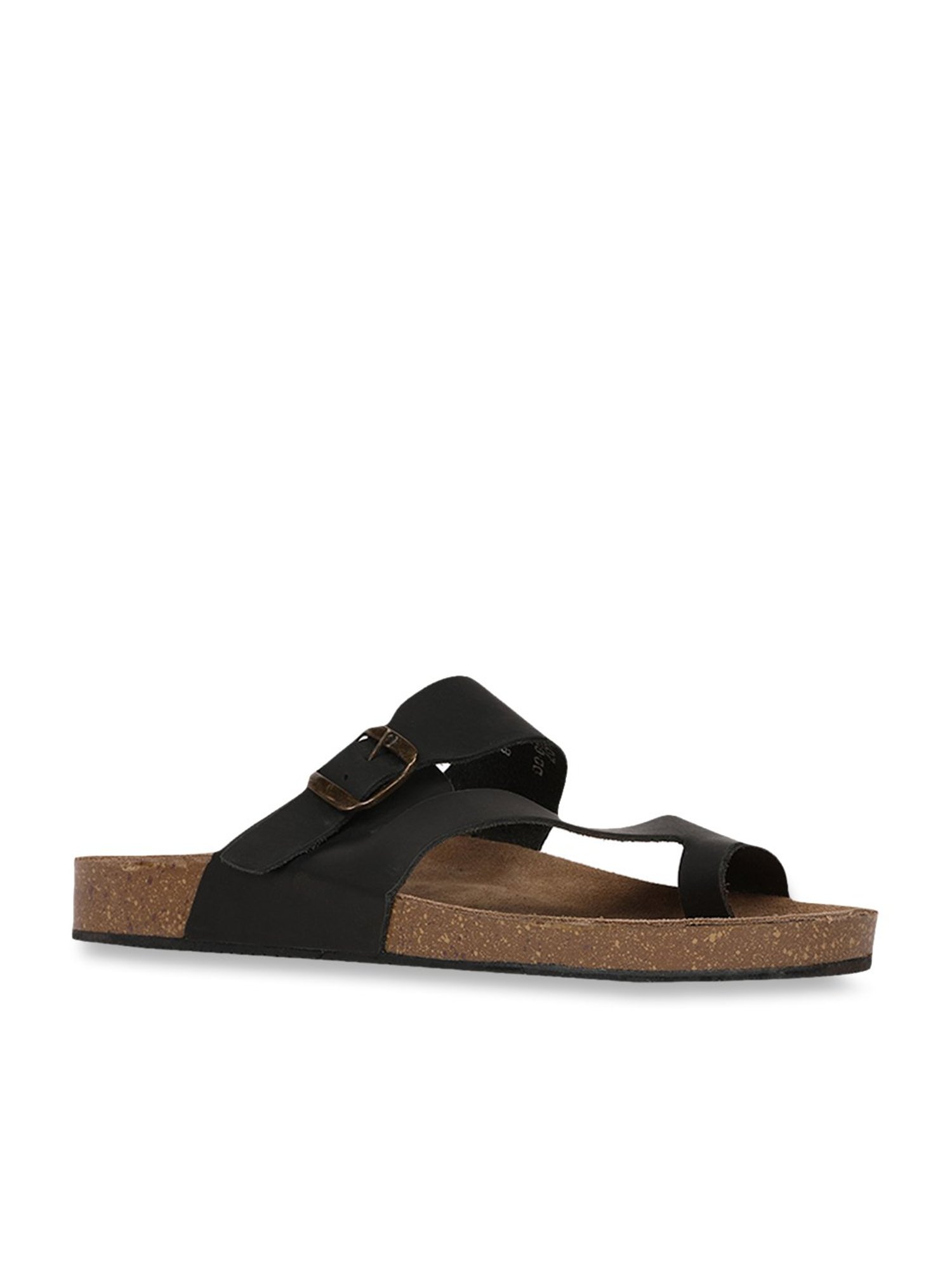 2021 Lowest Price] Bata Men Black Flats Sandal Price in India &  Specifications