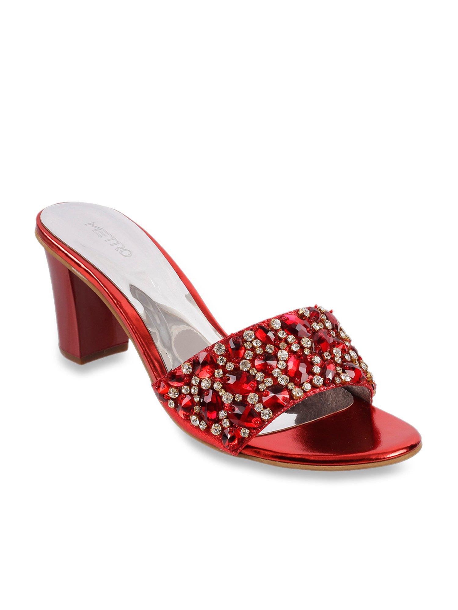 metro ethnic footwear