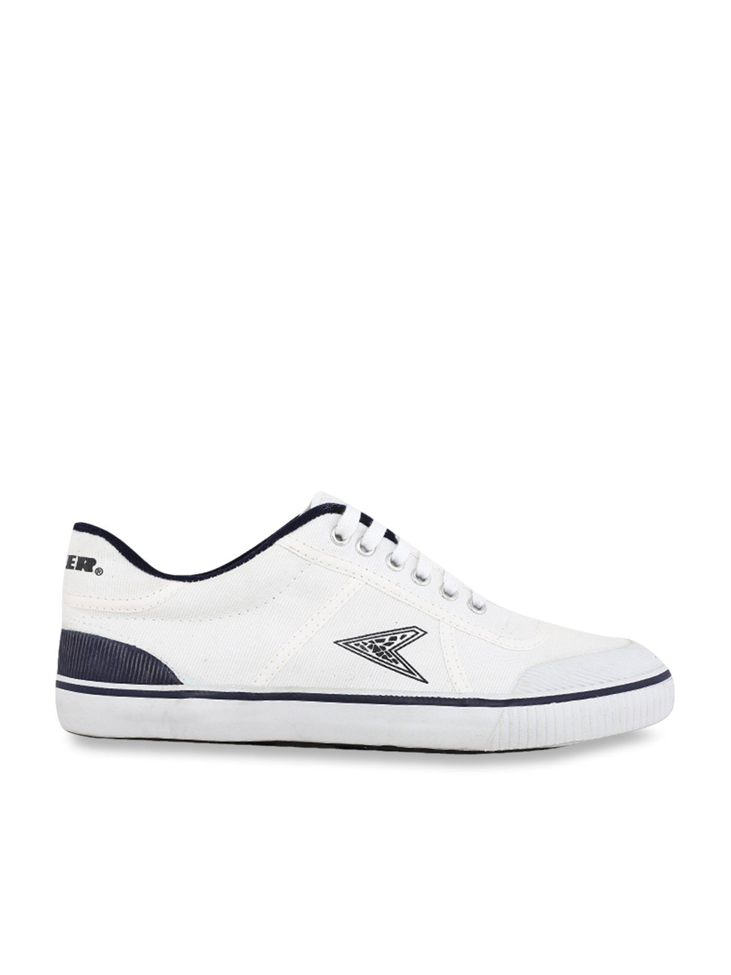 Bata power white school on sale shoes