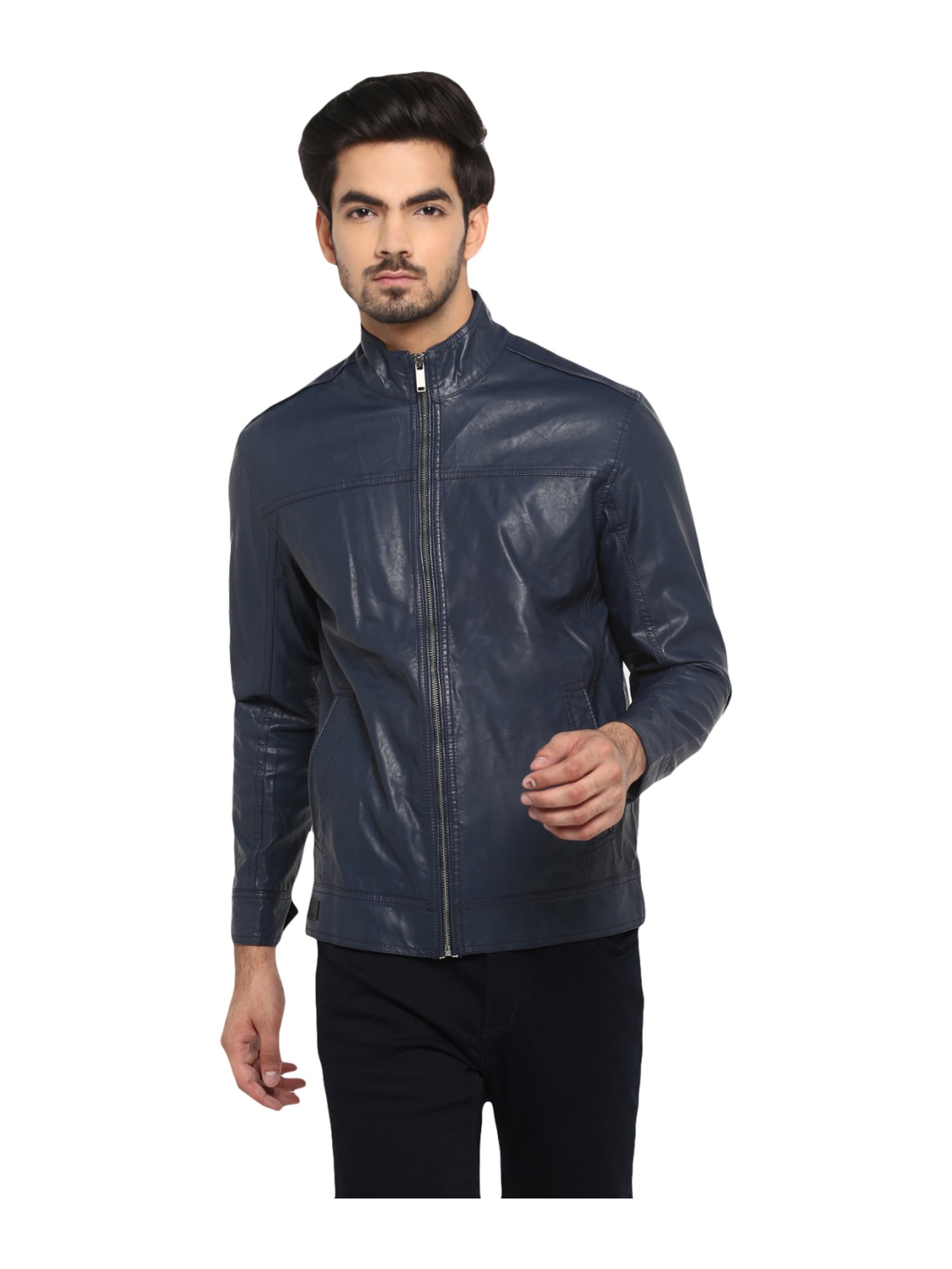 Buy Mufti Men Khaki Solid Quilted Jacket - Jackets for Men 2074953 | Myntra