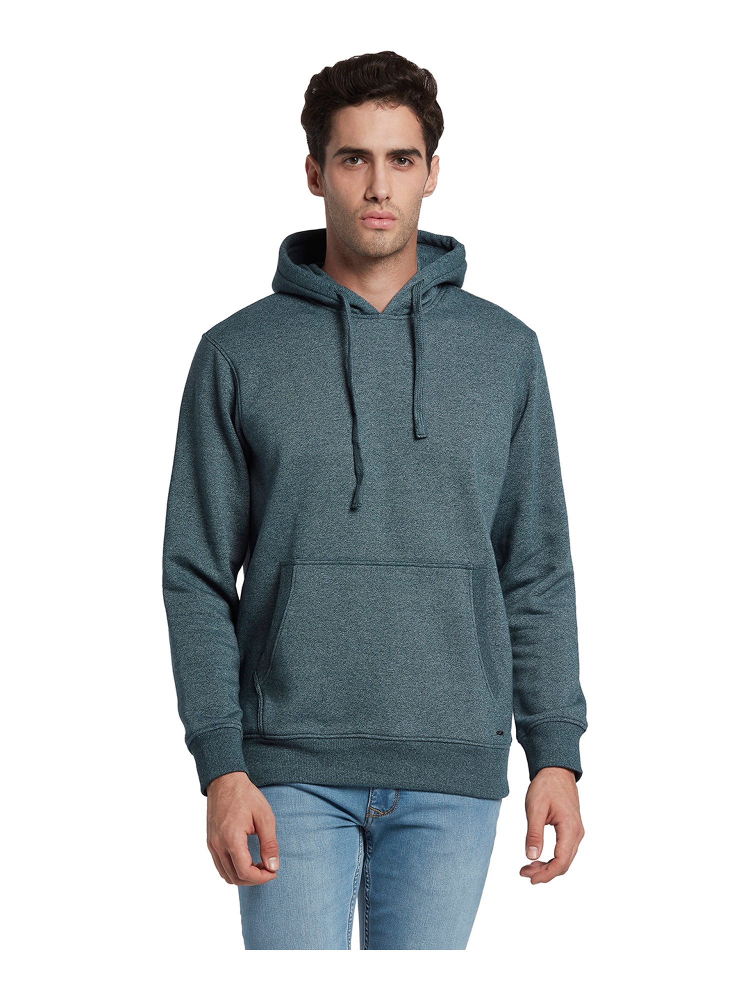 Buy Parx Indigo Hooded Sweatshirt for Men's Online @ Tata CLiQ