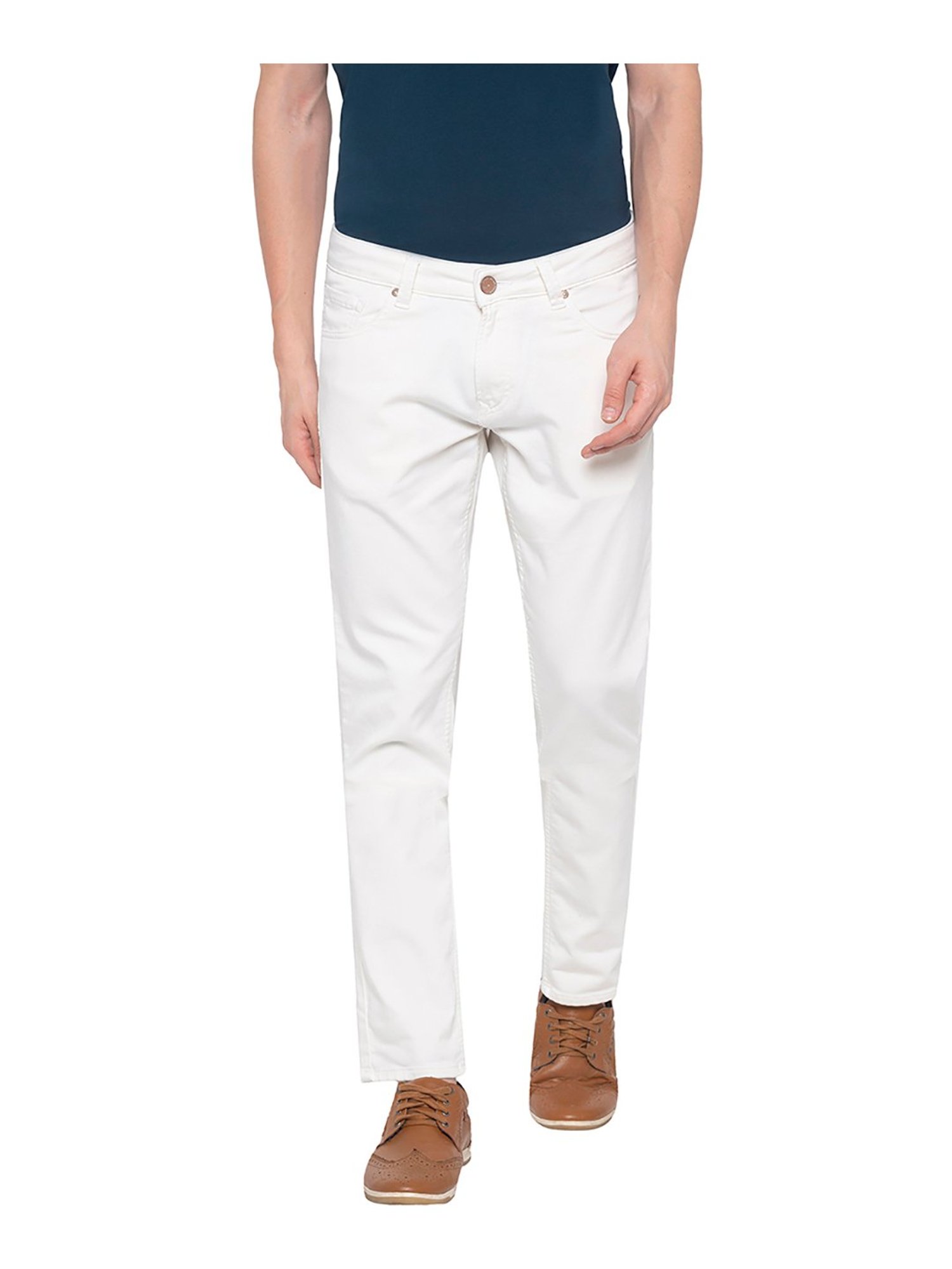 rugged white jeans