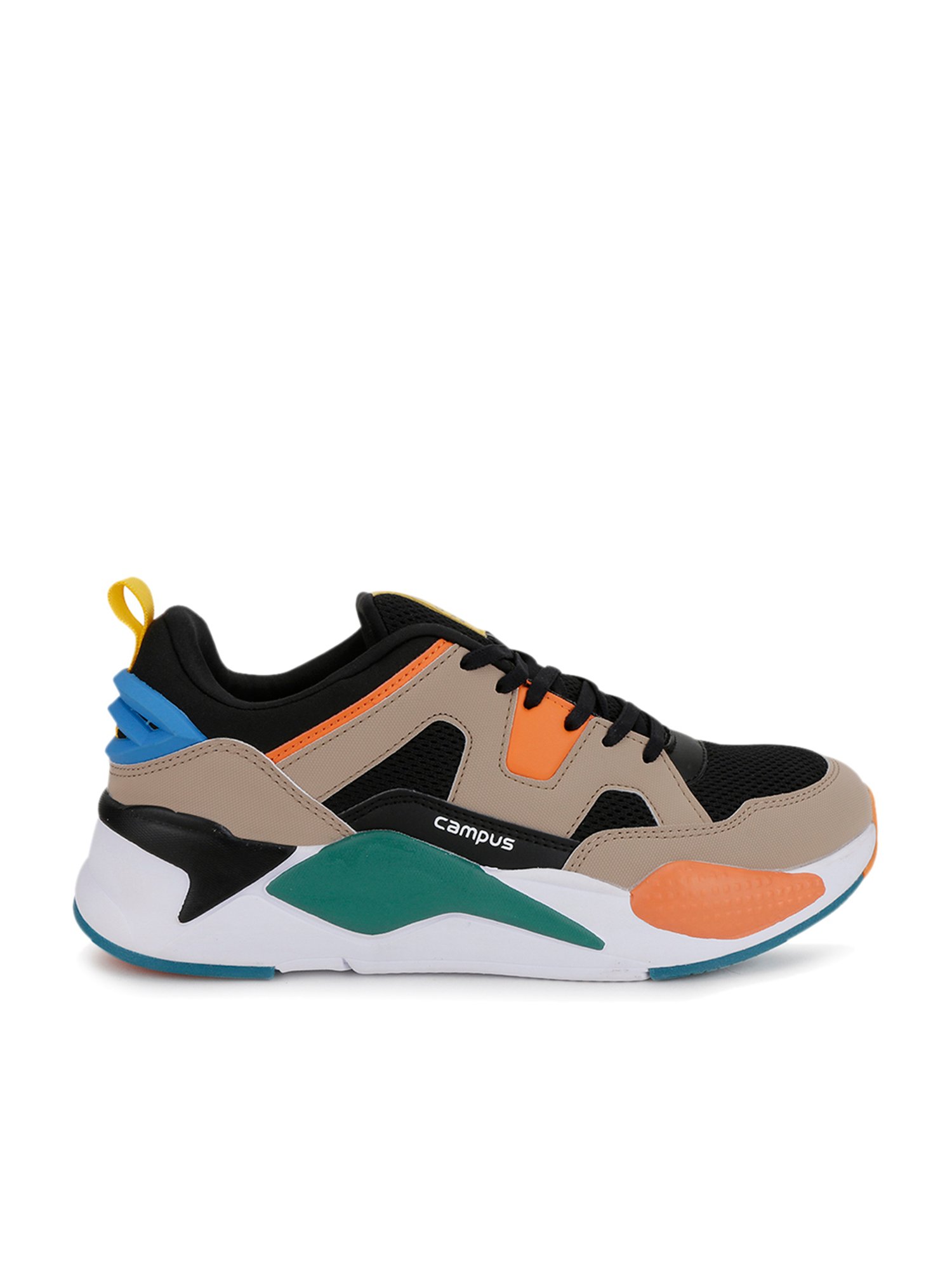 campus discovery beige running shoes