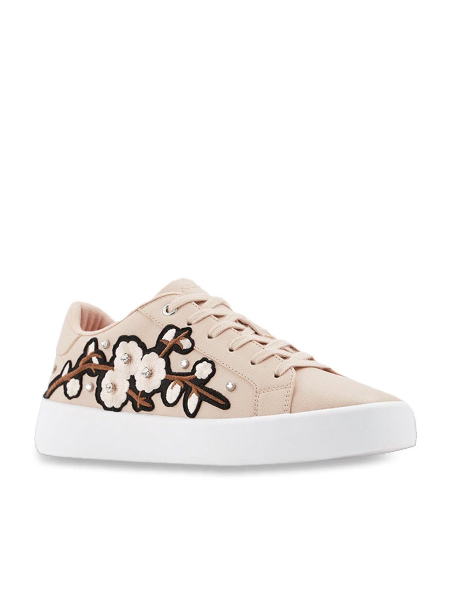 aldo pink sneakers