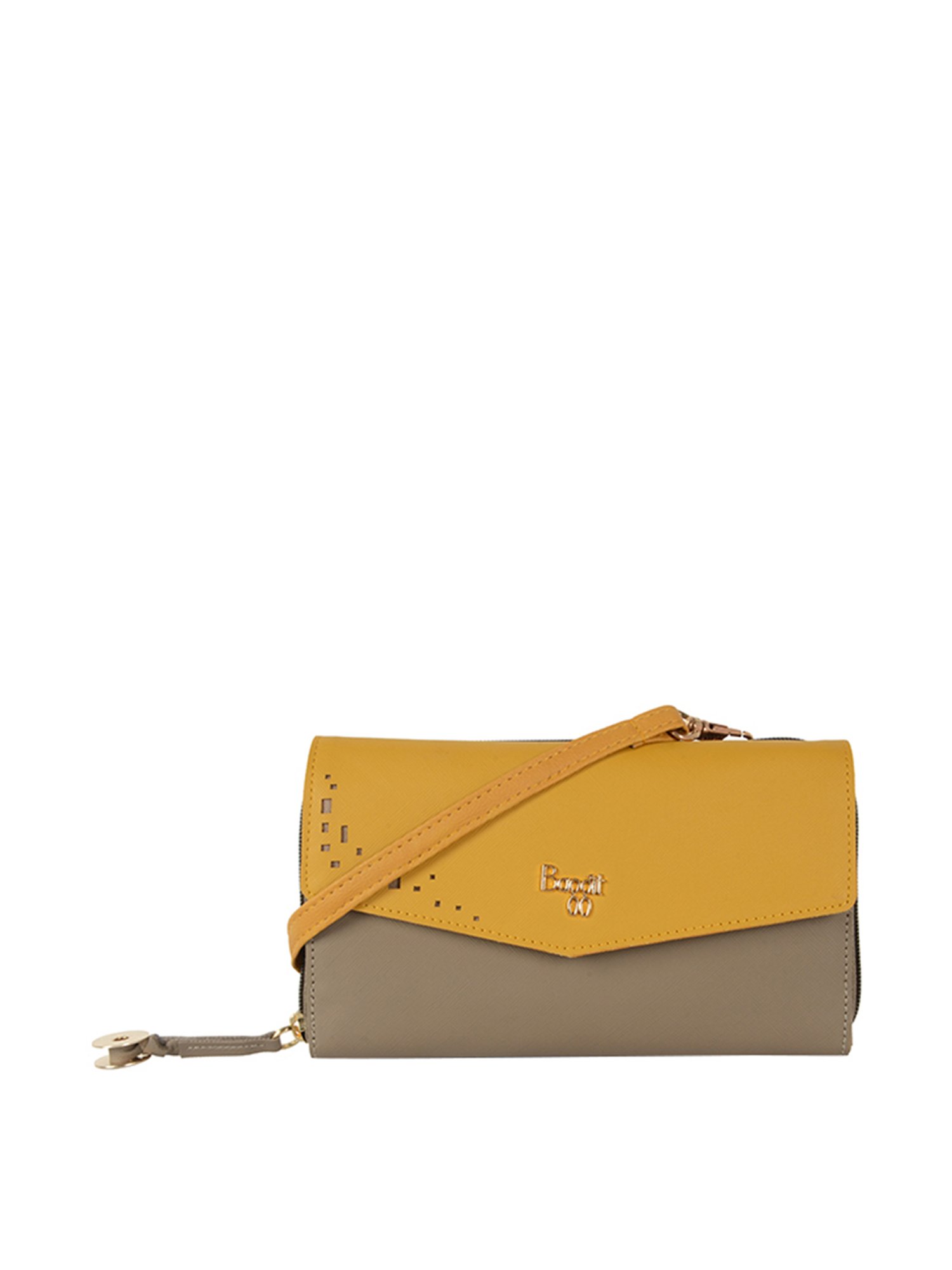 baggit yellow wallet