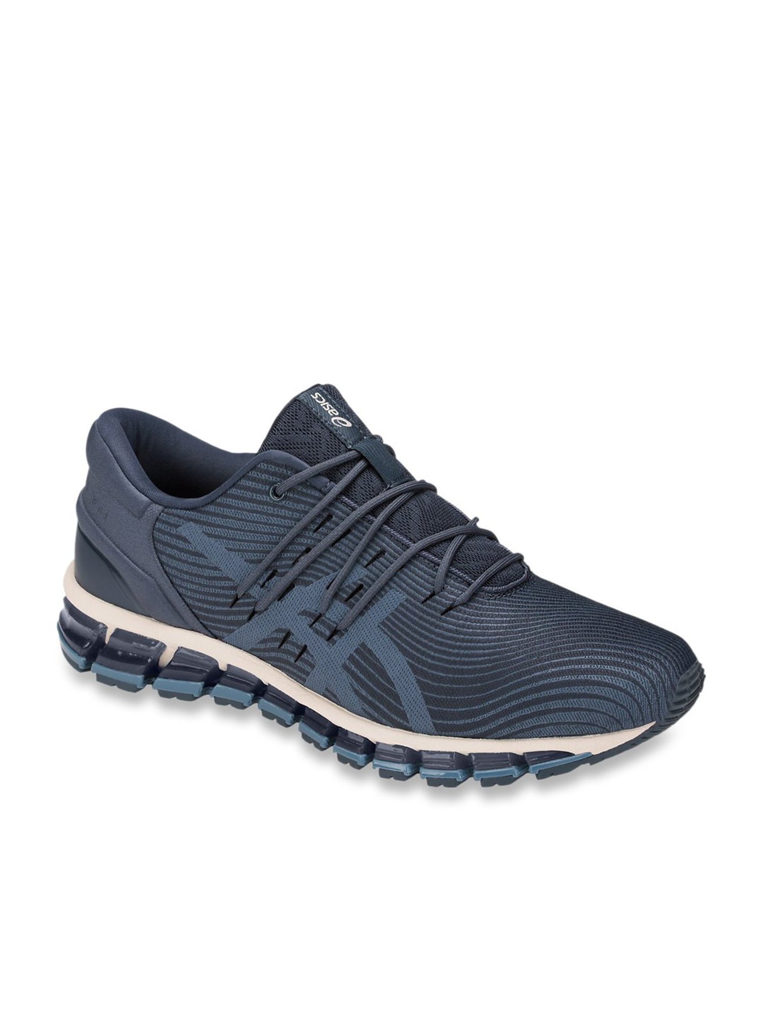 Buy Asics Gel Quantum 360 4 Navy Running Shoes for Men at Best Price Tata CLiQ