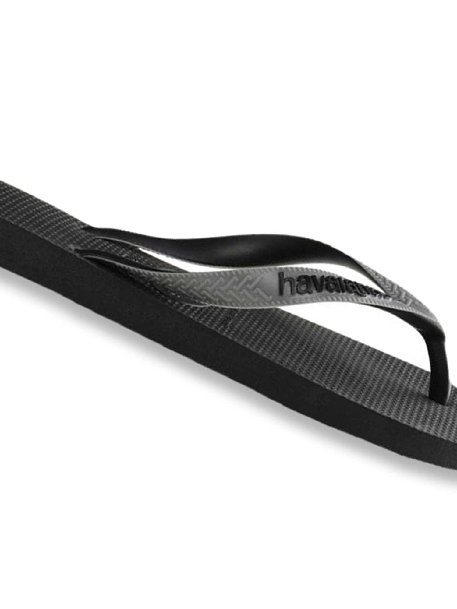 Buy Havaianas Top Mix Steel Grey Black Flip Flops for Men at