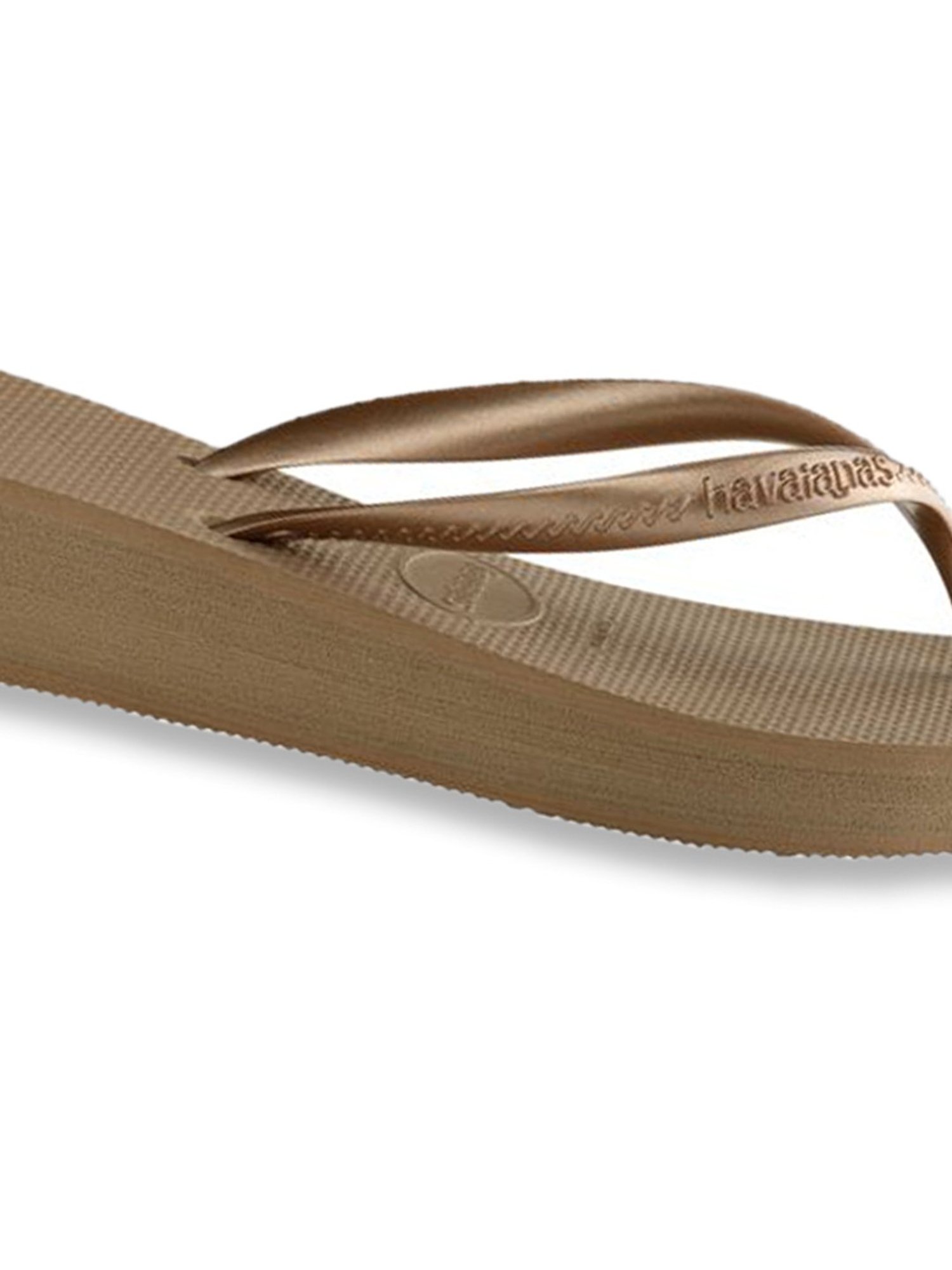 Havaianas wedge rose gold new arrivals