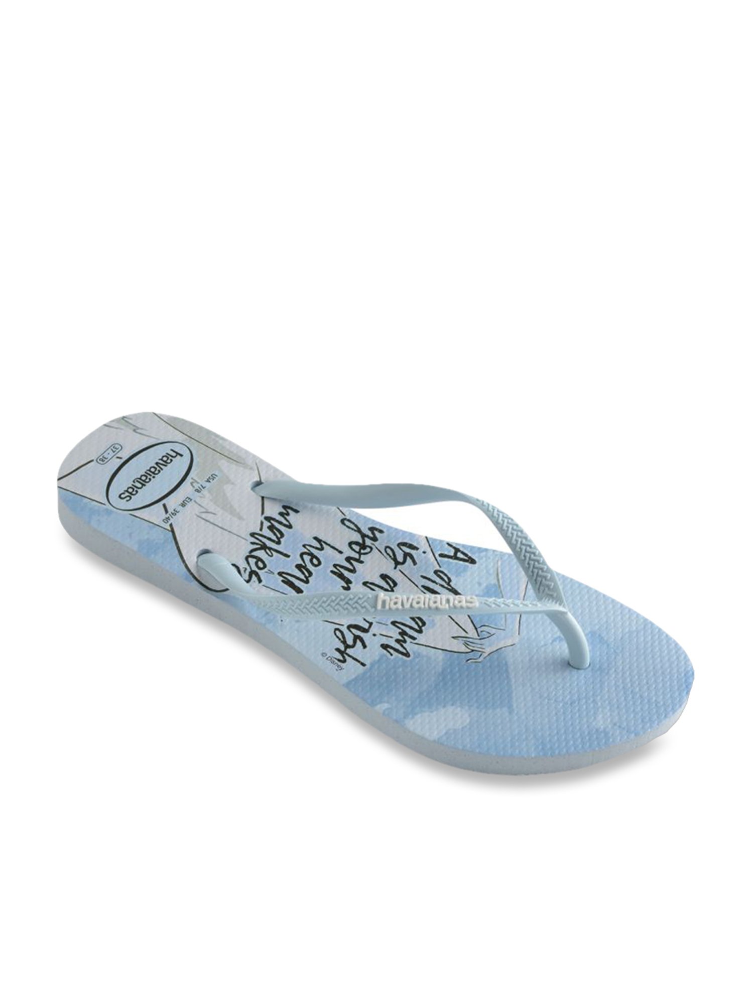 Havaianas cinderella hot sale flip flops