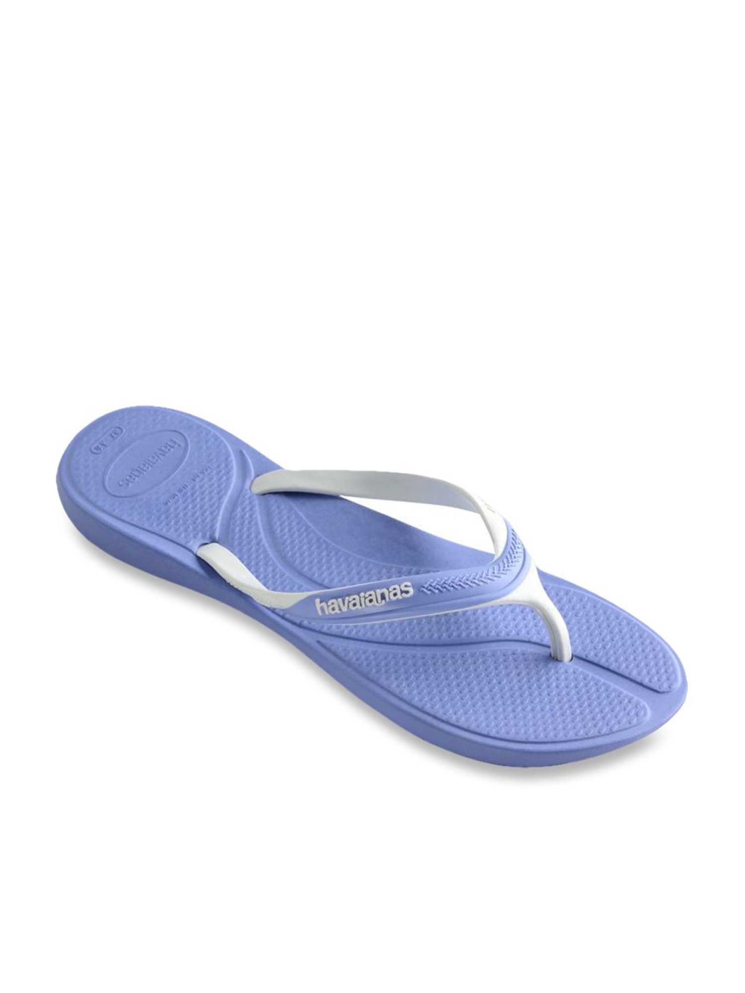 Blue havaianas flip flops hot sale